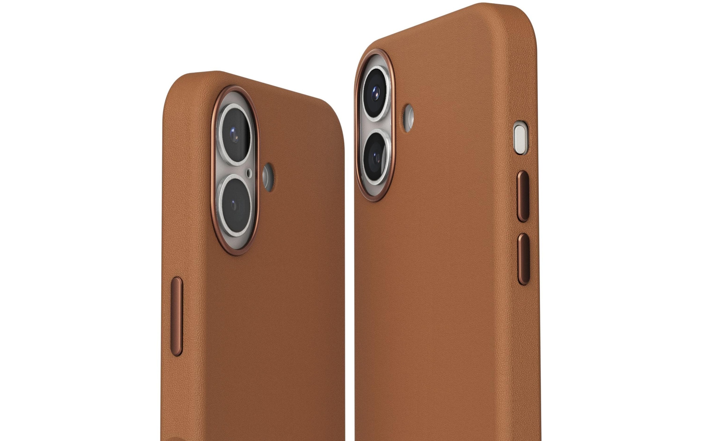 VONMÄHLEN Backcover »Like Leather iPhone 16 Plus« Apple iPhone 16 Plus