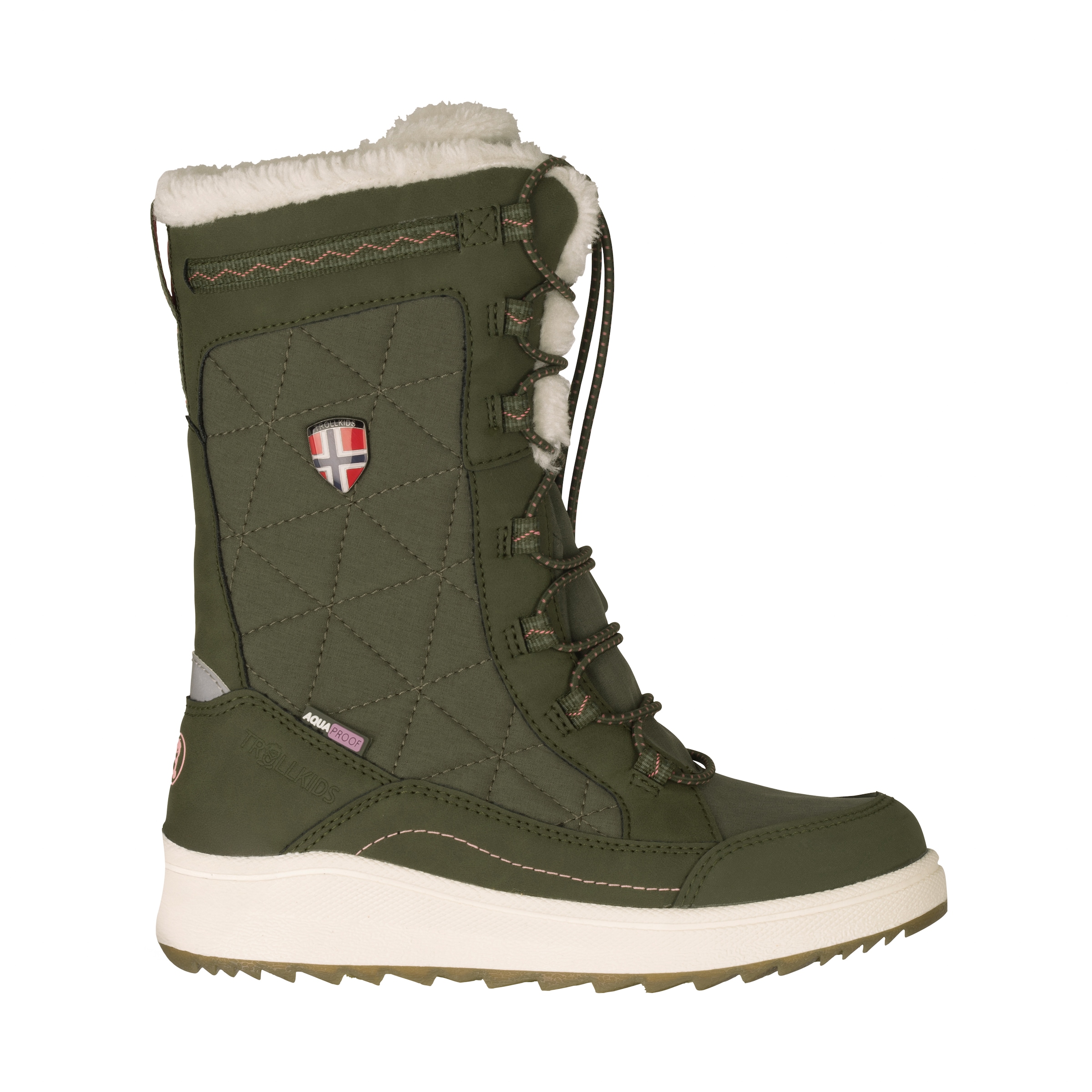 TROLLKIDS Winterboots »GIRLS ARENDAL WINTER BOOTS PRO«, wasserdicht, Schnellverschluß, reflektierende Details