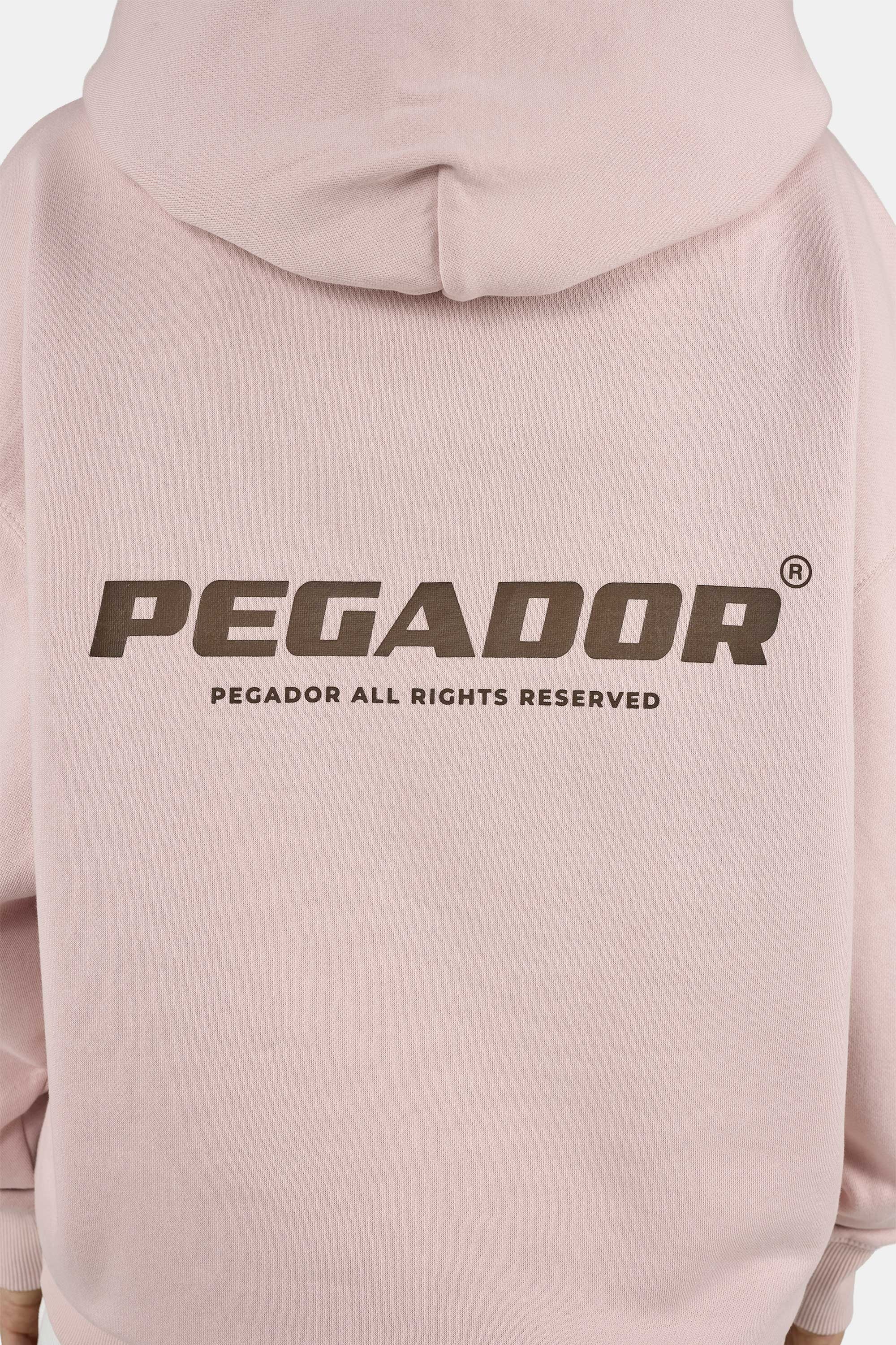PEGADOR Kapuzensweatshirt »ATNA LOGO OVERSIZED HOODIE«, Baumwollmischung, oversize

