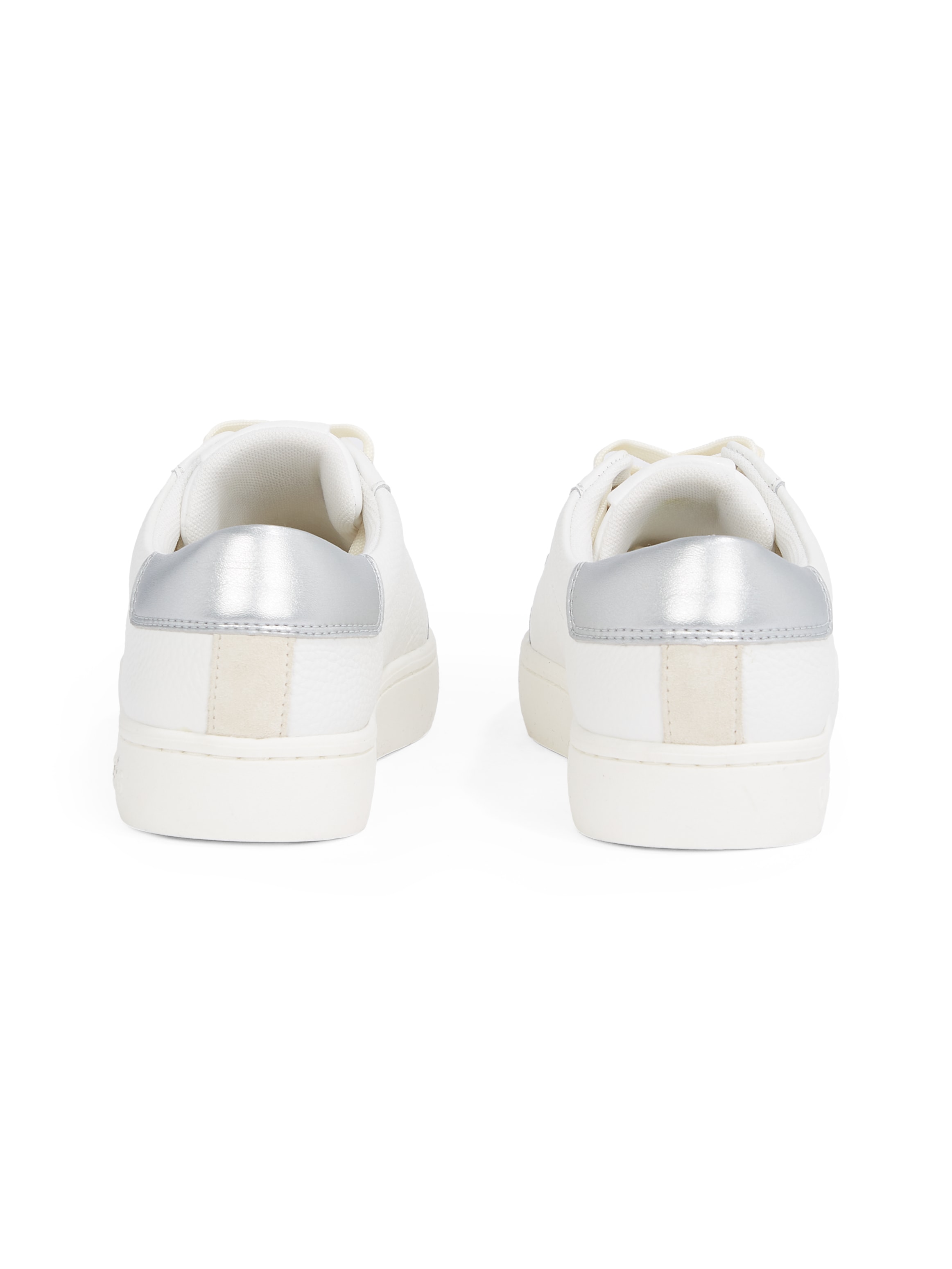Calvin Klein Jeans Plateausneaker »CLASSIC CUPSOLE LOW OHB«, Schnürschuh, Halbschuh, Freizeitschuh mit Kontrast an der Ferse
