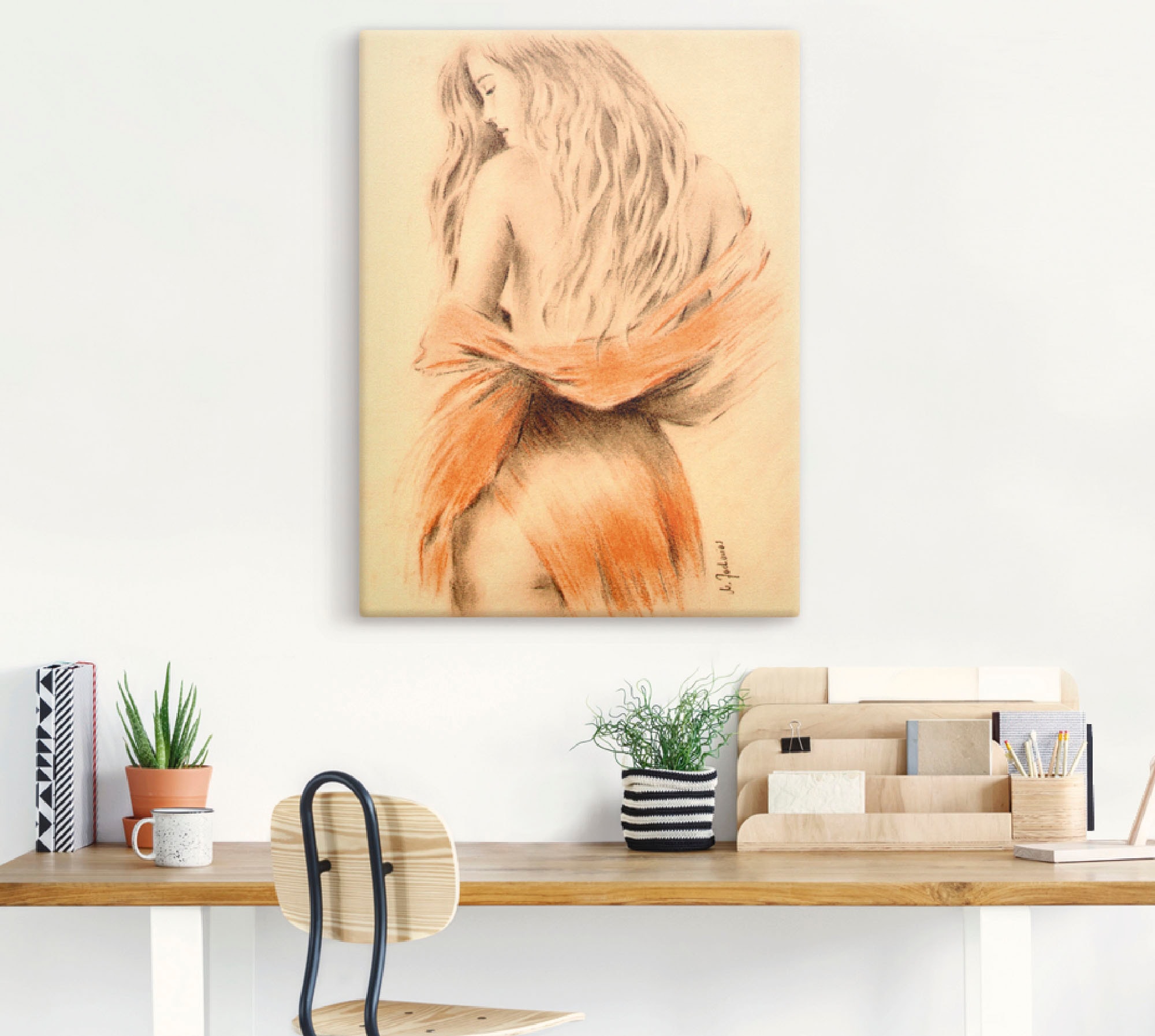 Artland Wandbild »Traumgirl«, Frau, (1 St.), als Leinwandbild, Poster in verschied. Größen