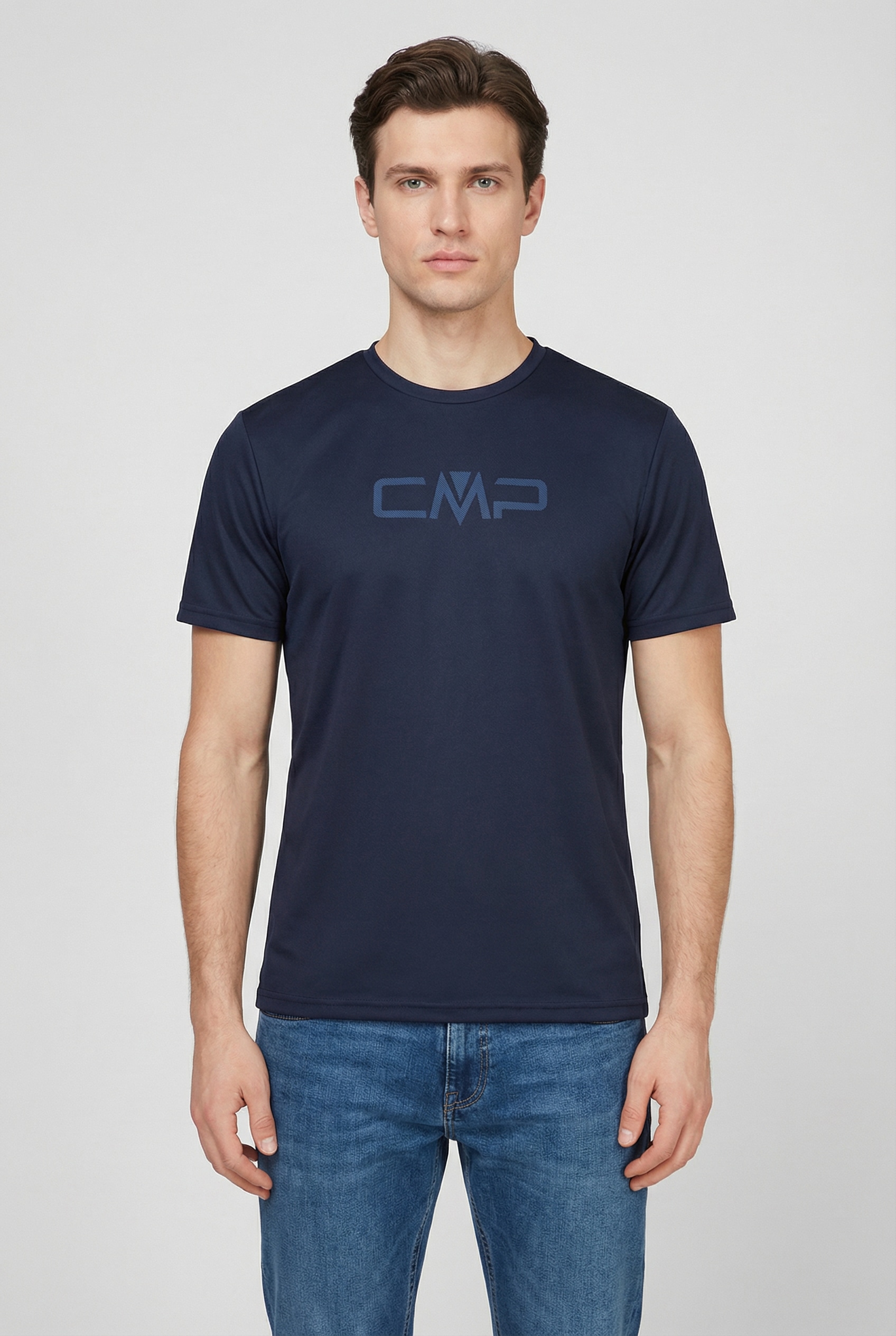 CMP Funktionsshirt "MAN CO T-SHIRT" atmungsaktiv, mit Rundhalsausschnitt, schnell trocknend