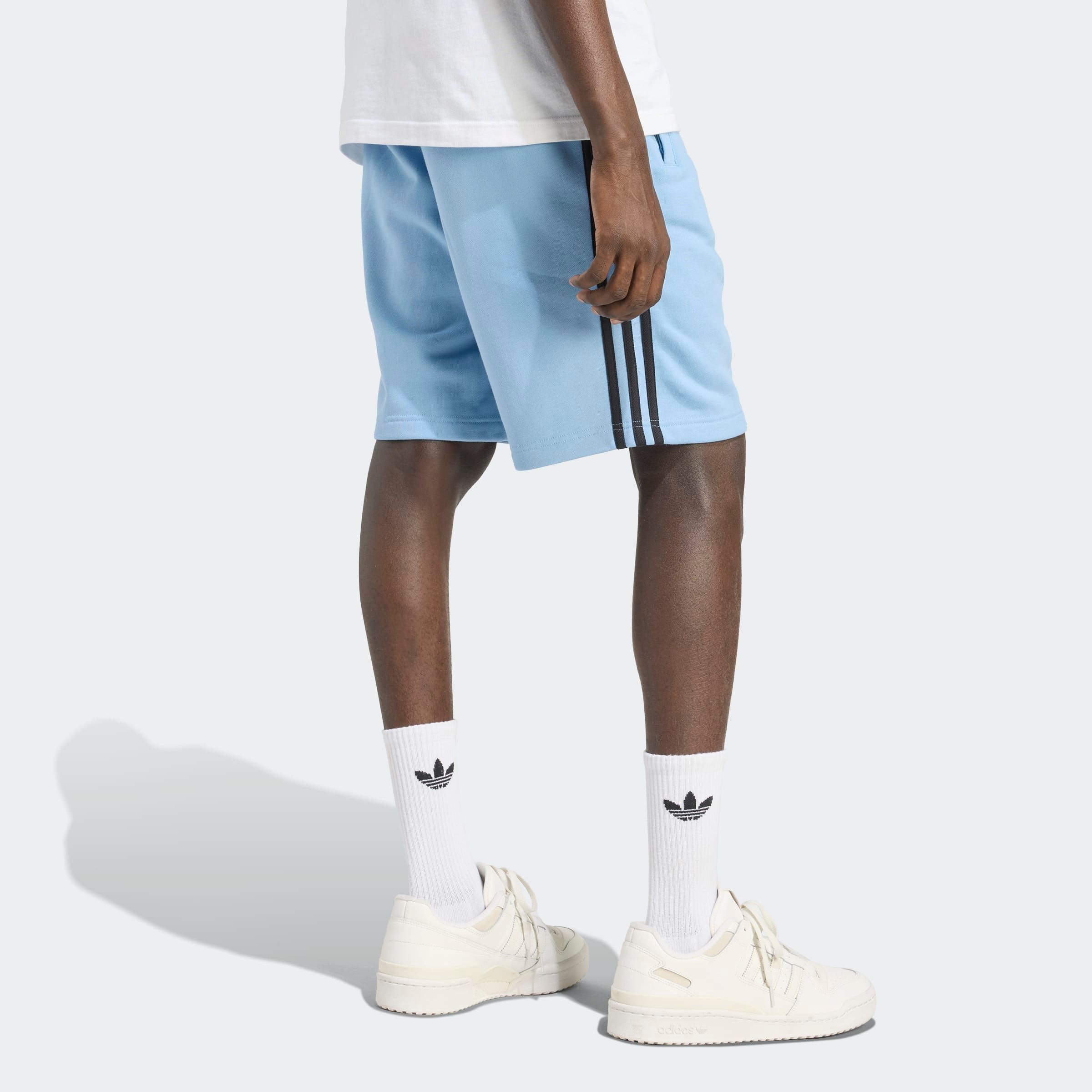 adidas Originals Shorts »3-STRIPE SHORT«, (1 tlg.), Drei Streifen Sweat Shorts aus weichem French-Terry Material