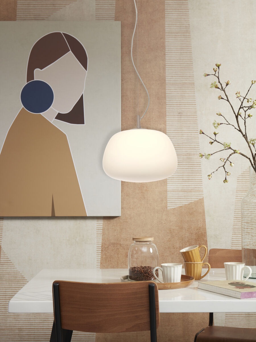 it's About RoMi Hängeleuchte »SAPPORO«, 1 flammig, Leuchtmittel E27 | LED wechselbar, Milchglass