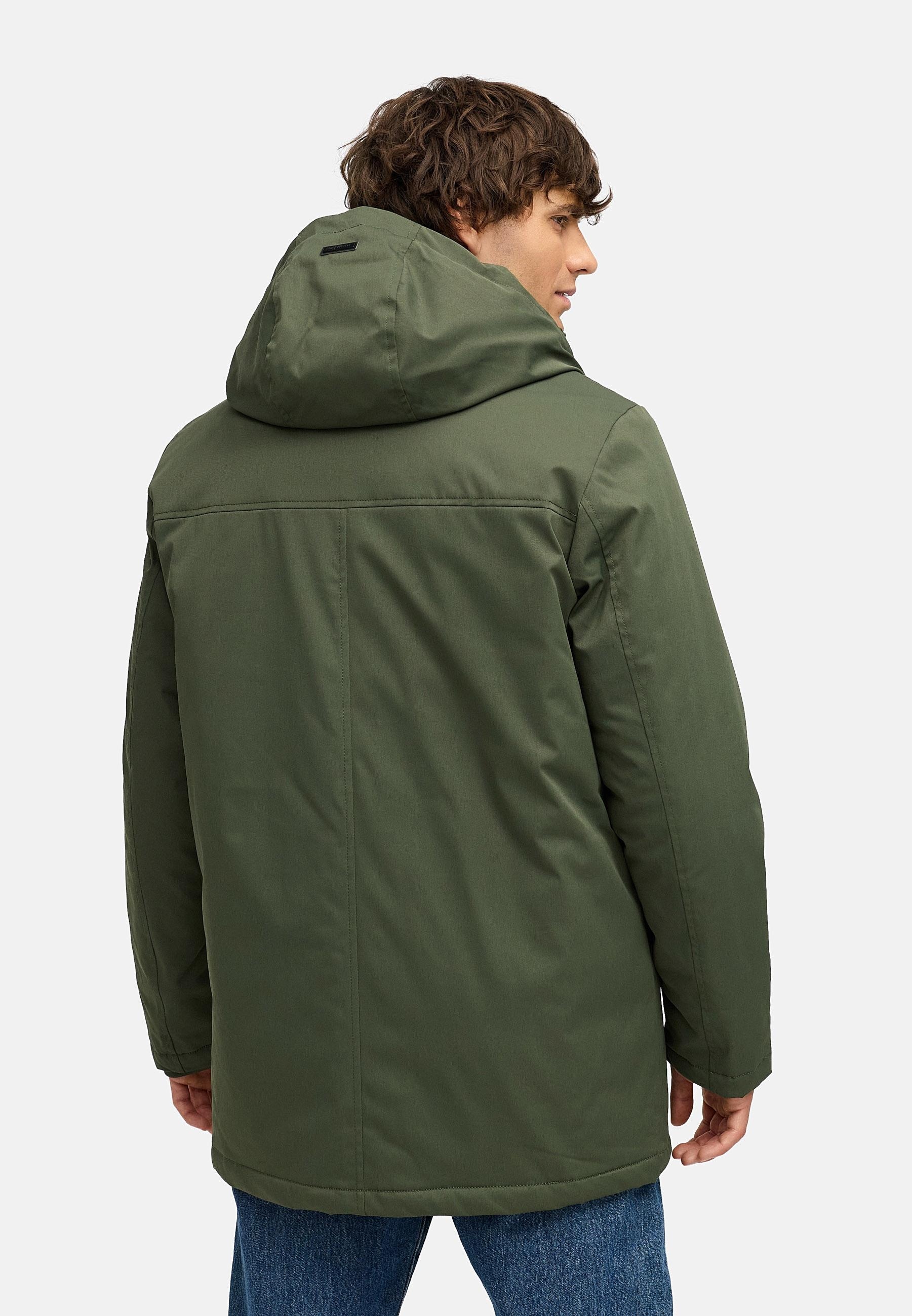 Ragwear Kurzmantel »Parcan Twill YOUMODO« wasserdichter Herren Winterparka