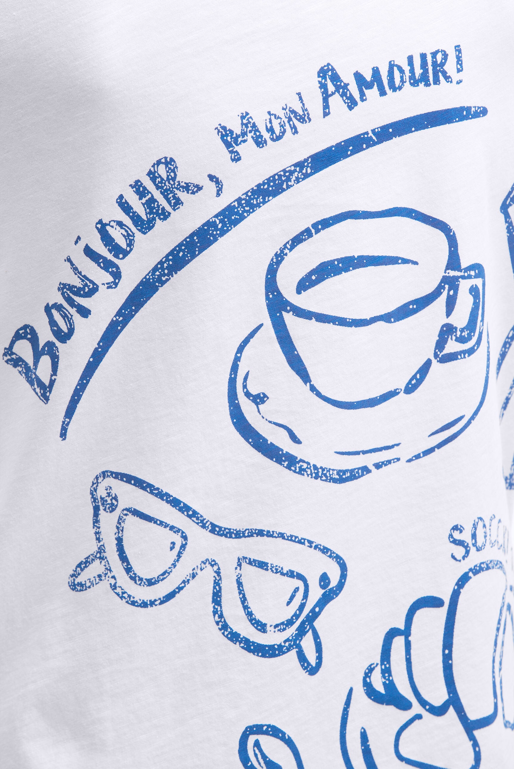 SOCCX Rundhalsshirt aus Baumwolle