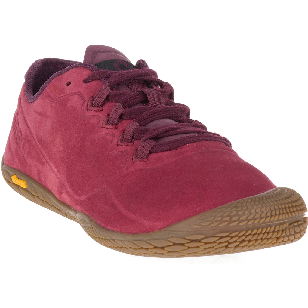 Schuhe Schuhtrends für Damen Merrell Laufschuh »VAPOR GLOVE 3 LUNA LTR«, Barfussschuh rot