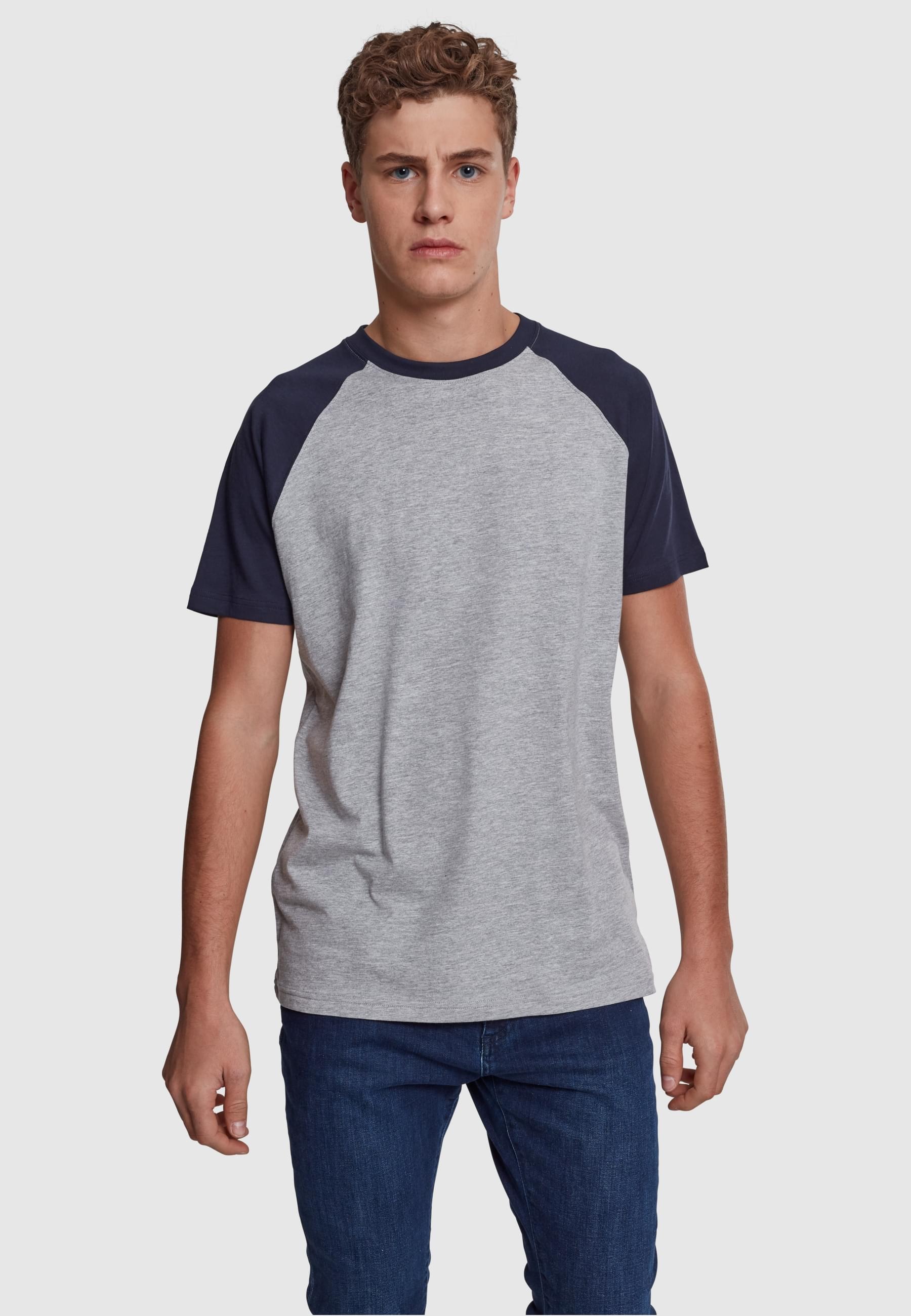 URBAN CLASSICS T-Shirt »Urban Classics Herren Raglan Contrast Tee«, (1 tlg.)