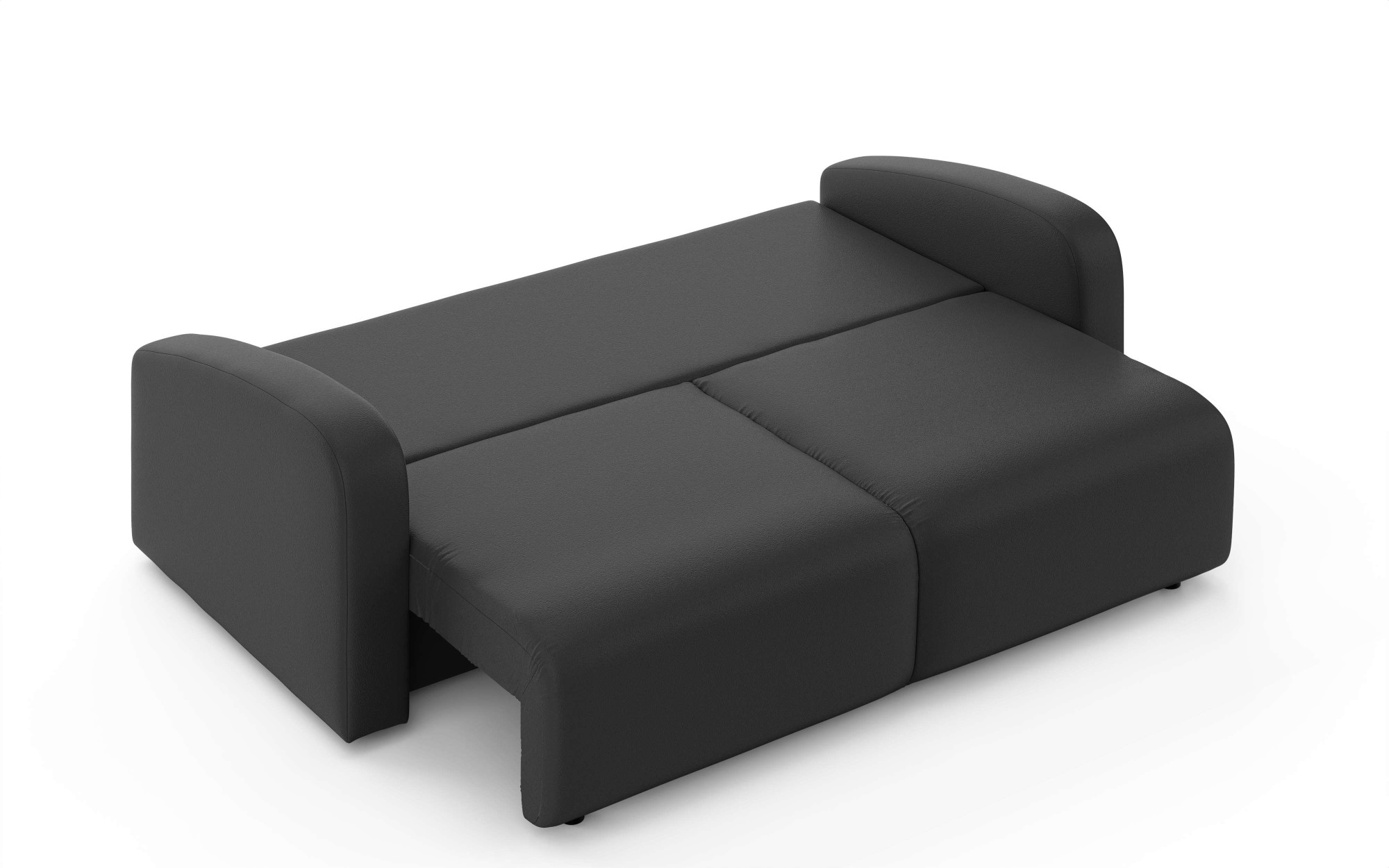 INOSIGN 3-Sitzer »JIGGS wahlweise Schlafsofa mit Bettkasten, Maße B/H/T: 228/96/110 cm«, Sofa mit Wellenunterfederung, enthält 2 Rückenkissen und 2 Zierkissen