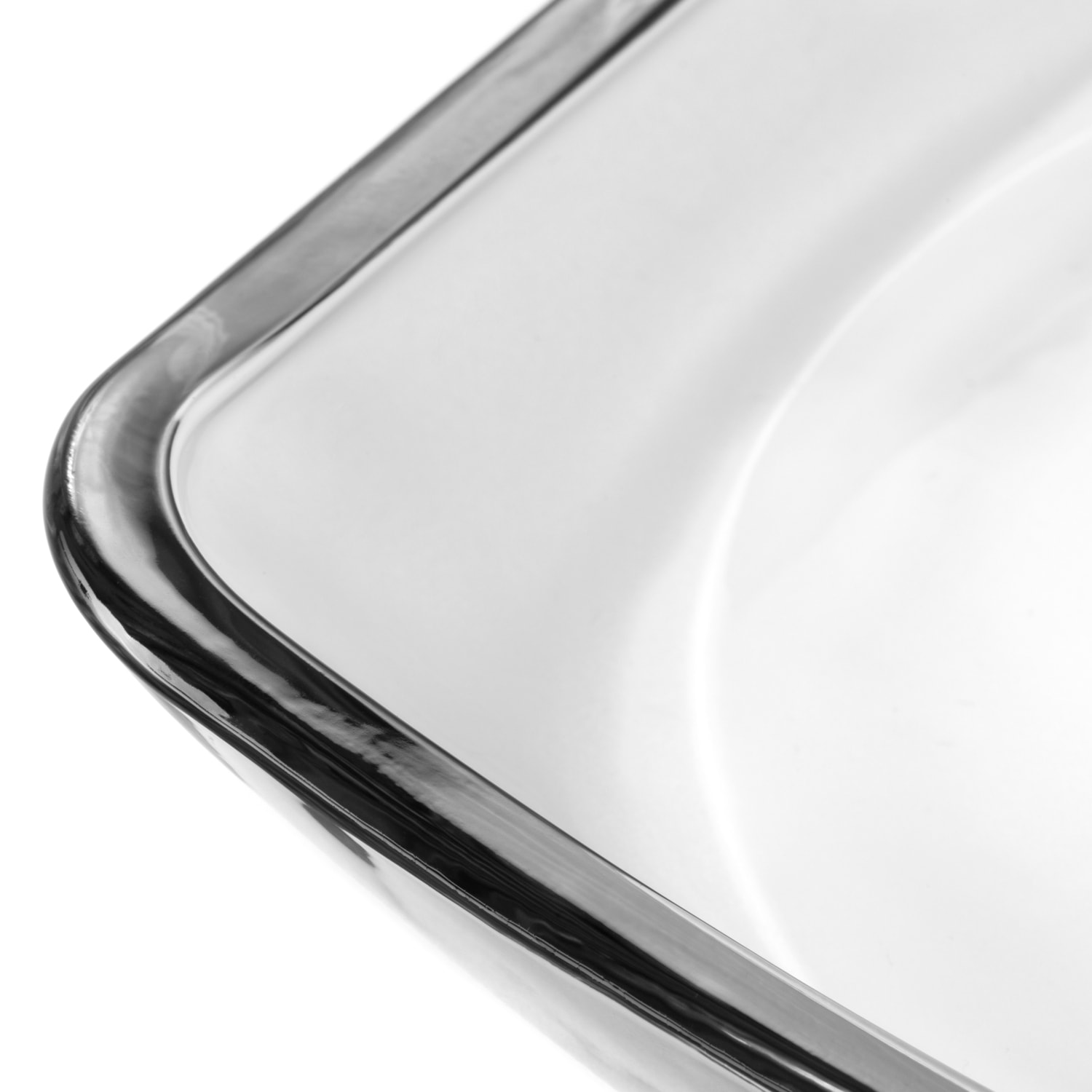 LEONARDO Schale »PIAZZA, Teller ca. 20 cm, 4er-Set«, 4 tlg., aus Glas, spülmaschinengeeignet