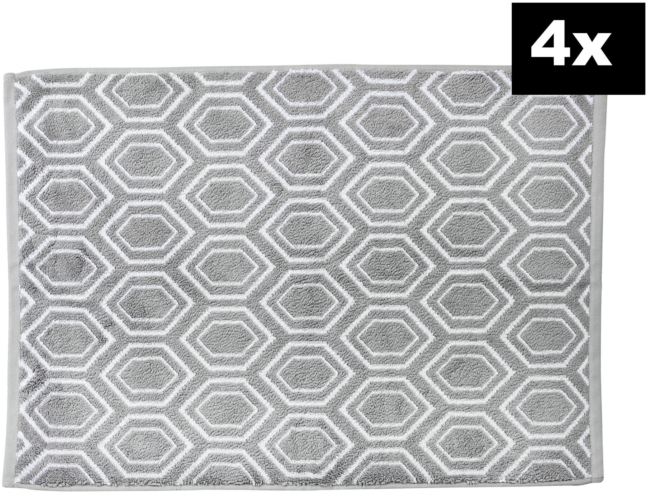 done. Badematte "DAILY SHAPES Ethno 4er-Set" Höhe 5 mm fußbodenheizungsgeei günstig online kaufen