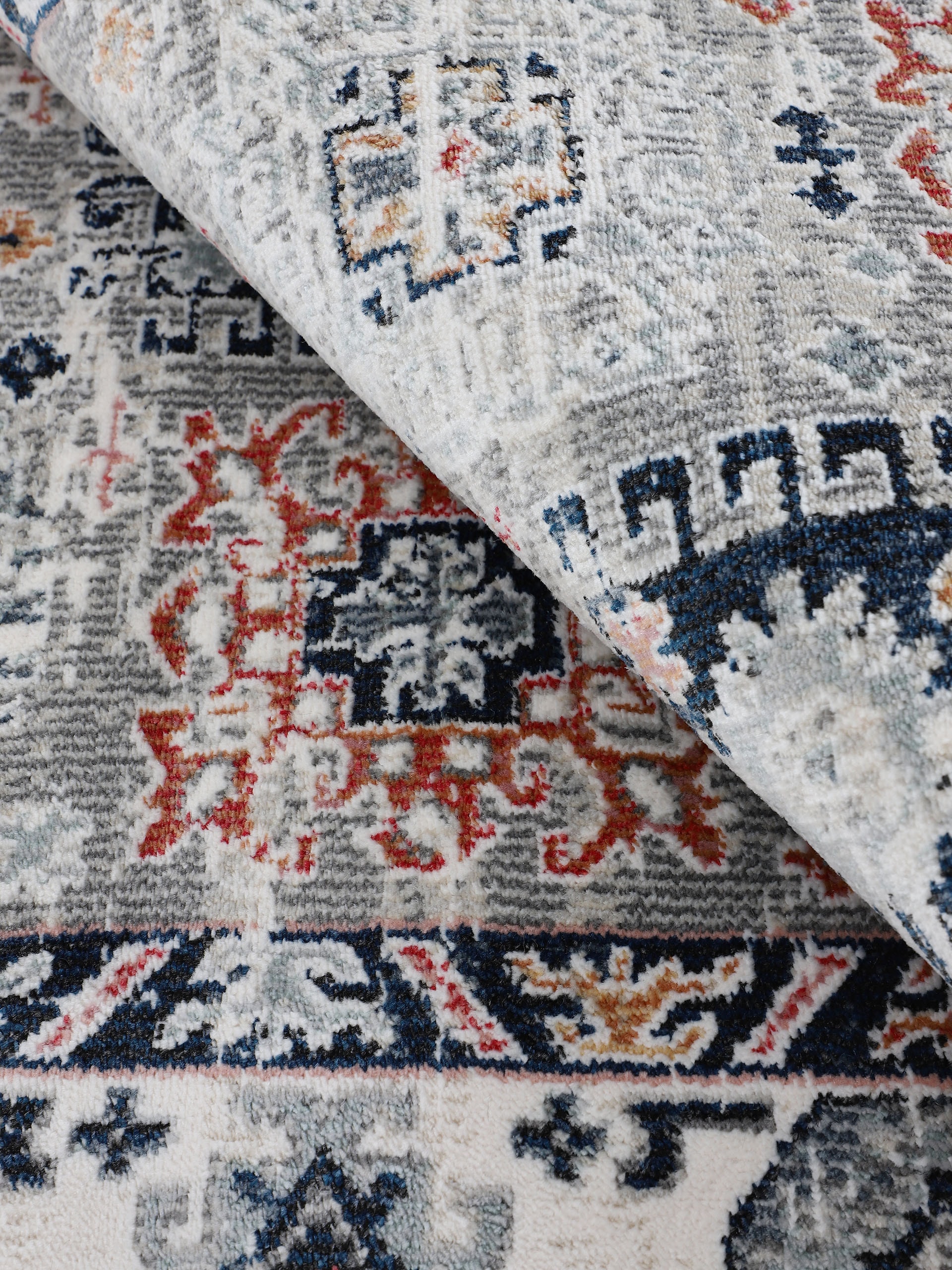 carpetfine Teppich »Vintage Kazach«, rechteckig, 6 mm Höhe, Orient Vintage Look
