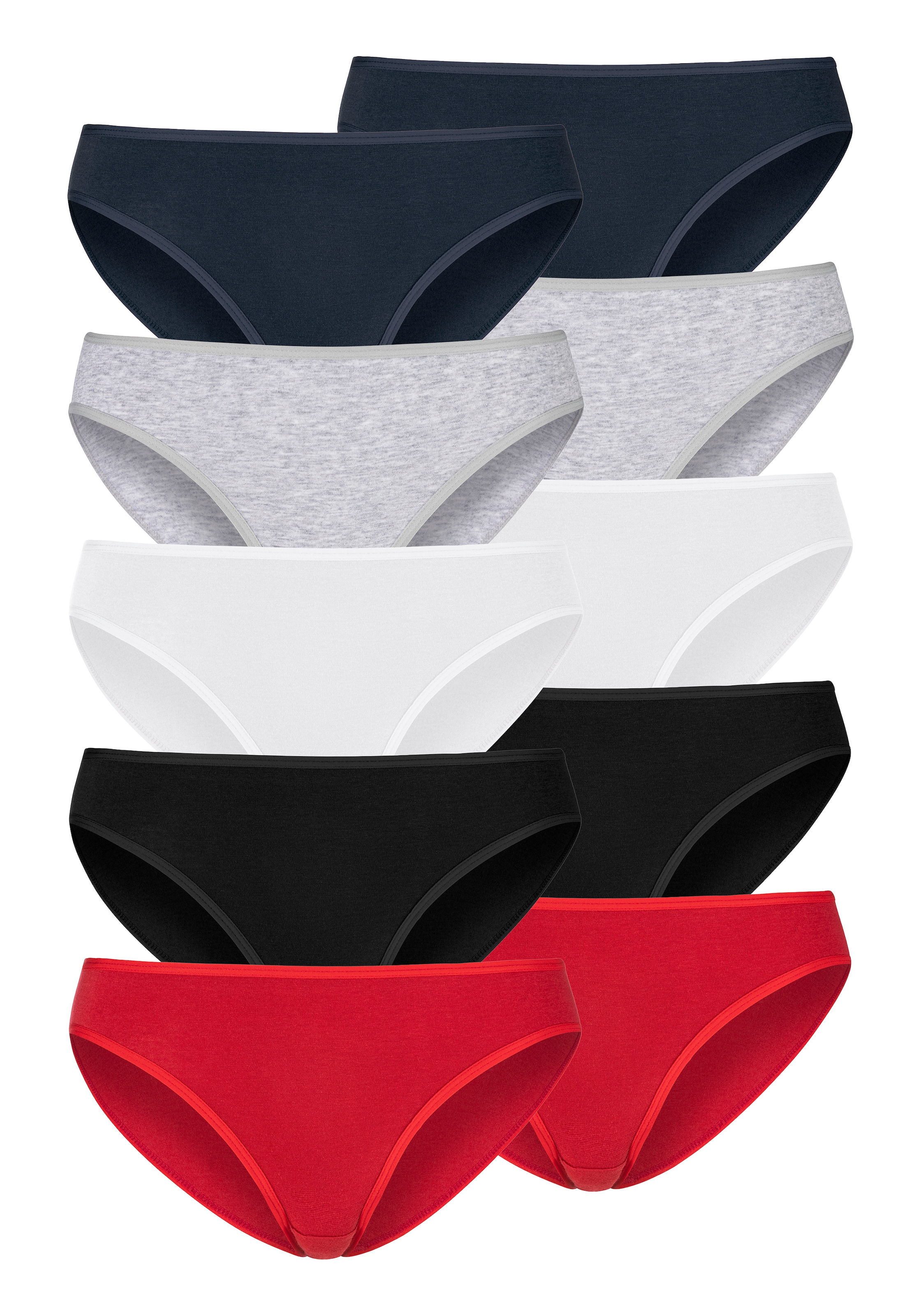 petite fleur by Lascana 10er-Pack, aus elastischer Baumwolle