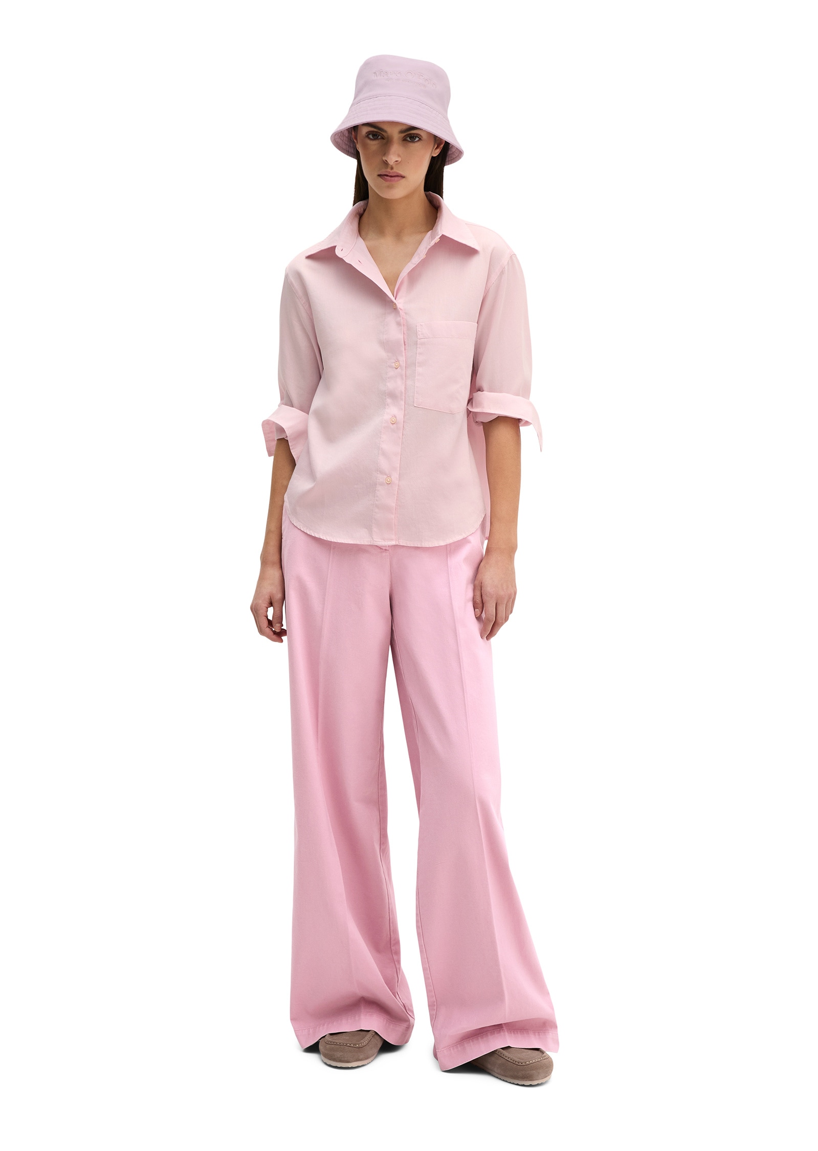 Marc O'Polo Langarmbluse »aus Baumwoll-Satin«