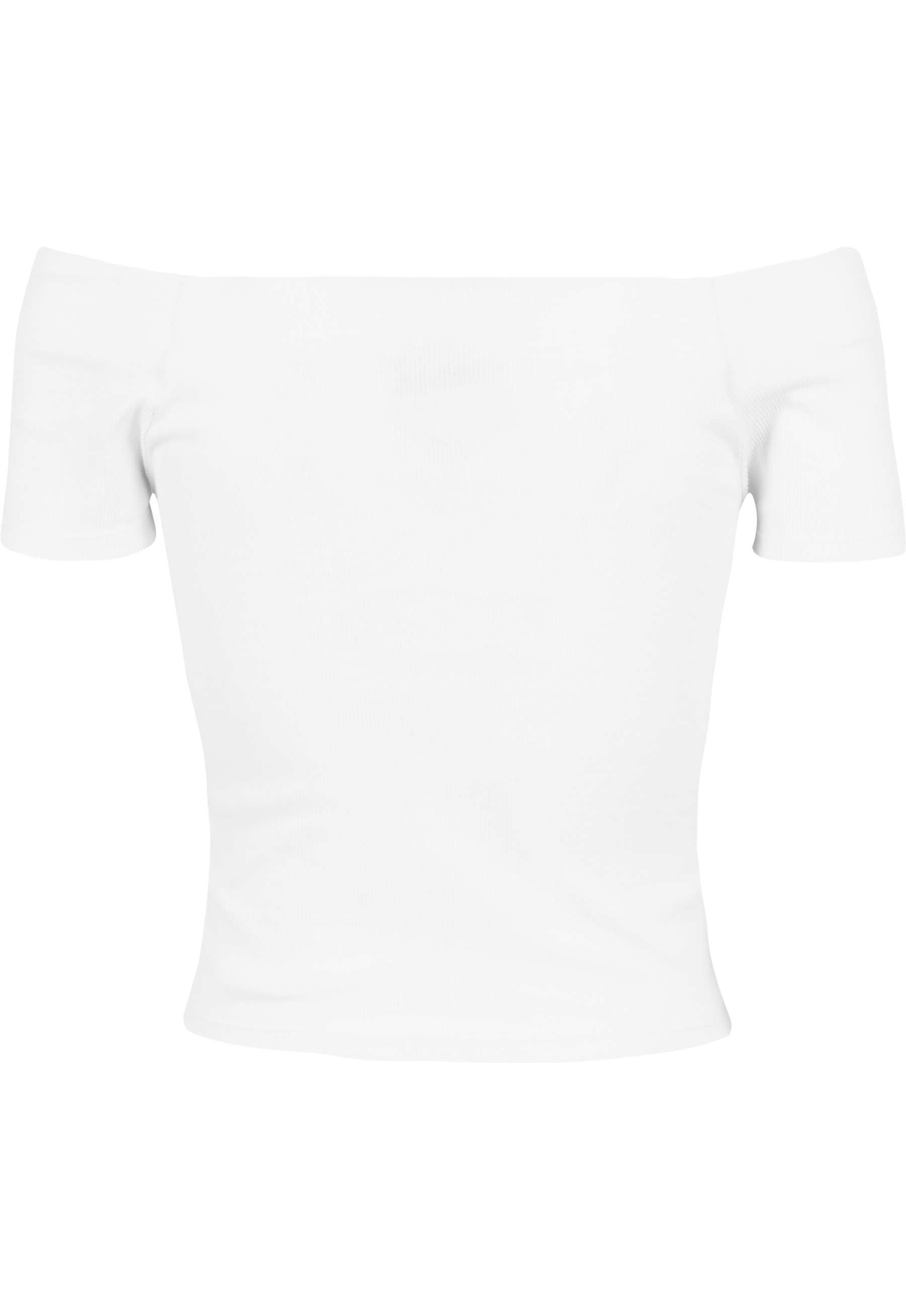URBAN CLASSICS T-Shirt "Urban Classics Damen Ladies Off Shoulder Rib Tee" 1 günstig online kaufen