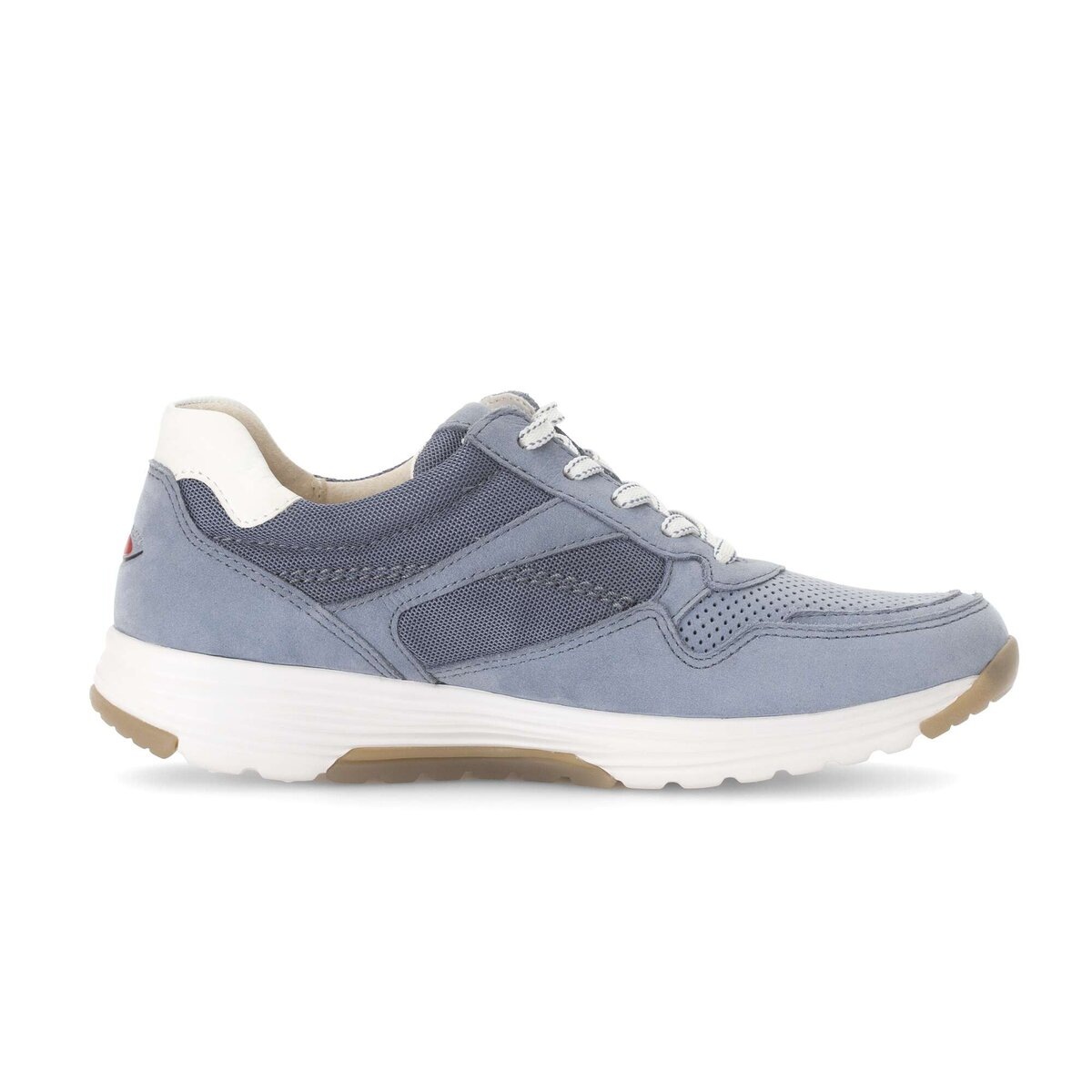 Gabor Sneaker »Sneaker low Materialmix Leder/Lederimitat«