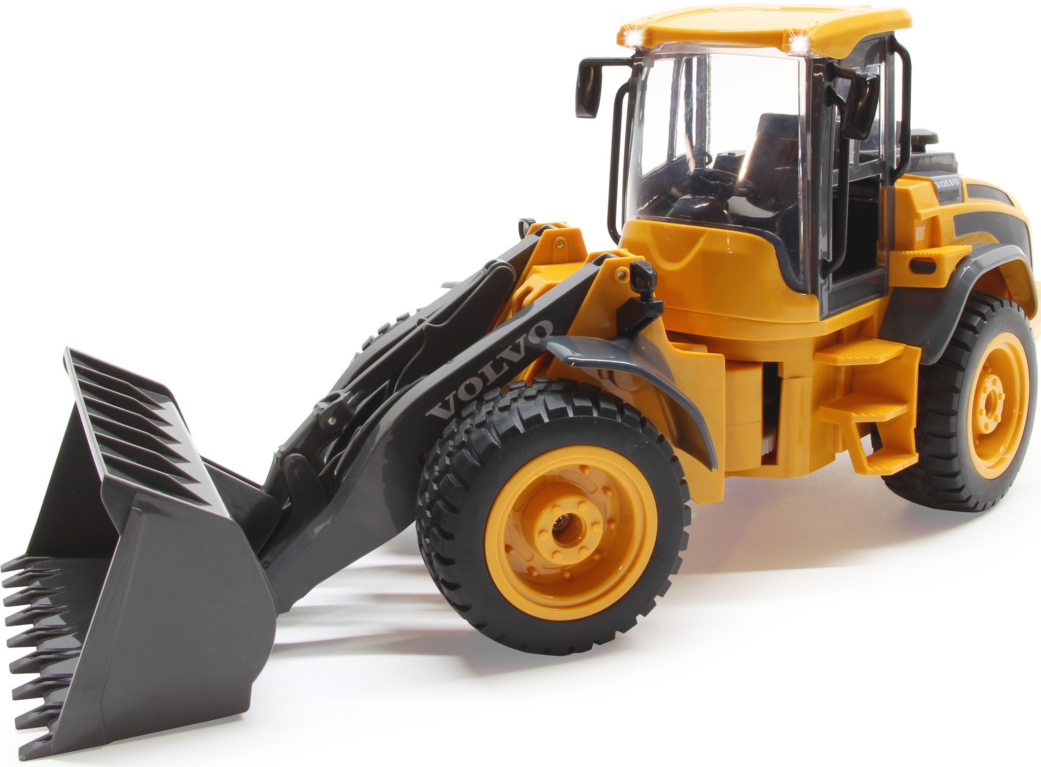 RC-Bagger JAMARA "Radlader Volvo L50 1:16 2,4GHz", gelb, Fernlenkfahrzeuge, KinderB:14cm H:19cm, Kunststoff, B:14cm H:19cm 3