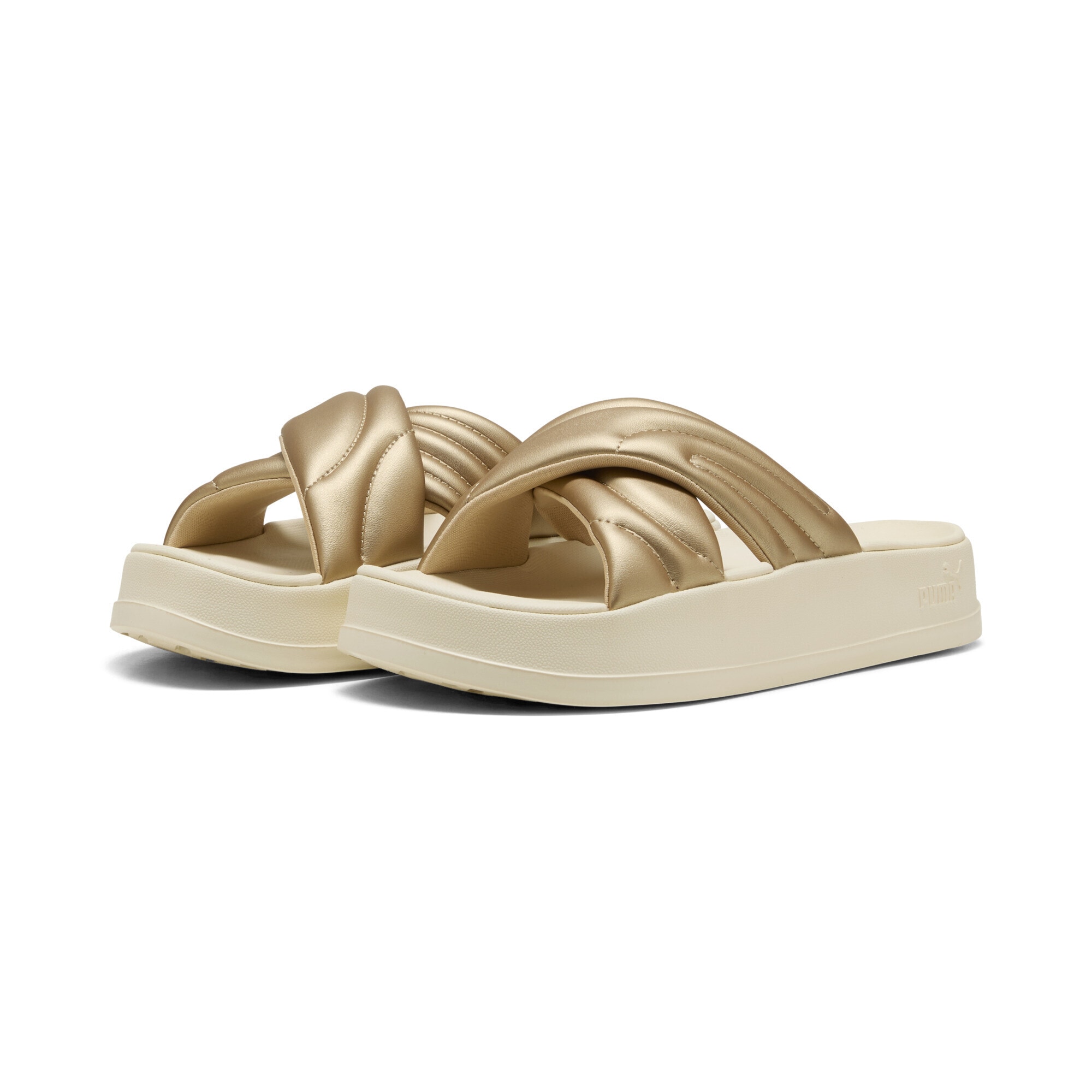 PUMA Sandale "Leadcat Platform Metallic Sandalen Damen" günstig online kaufen