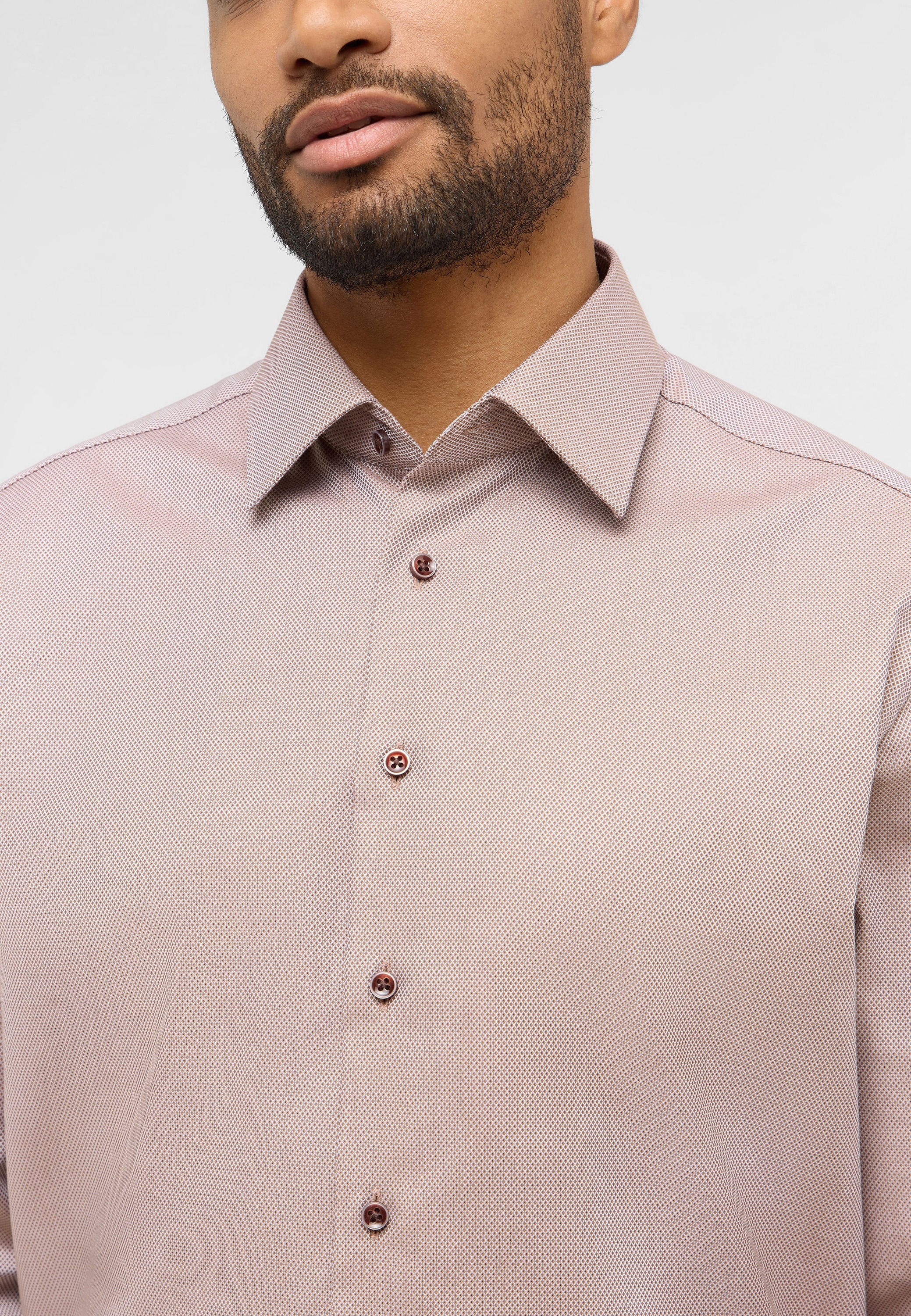 Eterna Langarmhemd »MODERN FIT«, NON IRON (bügelfrei)