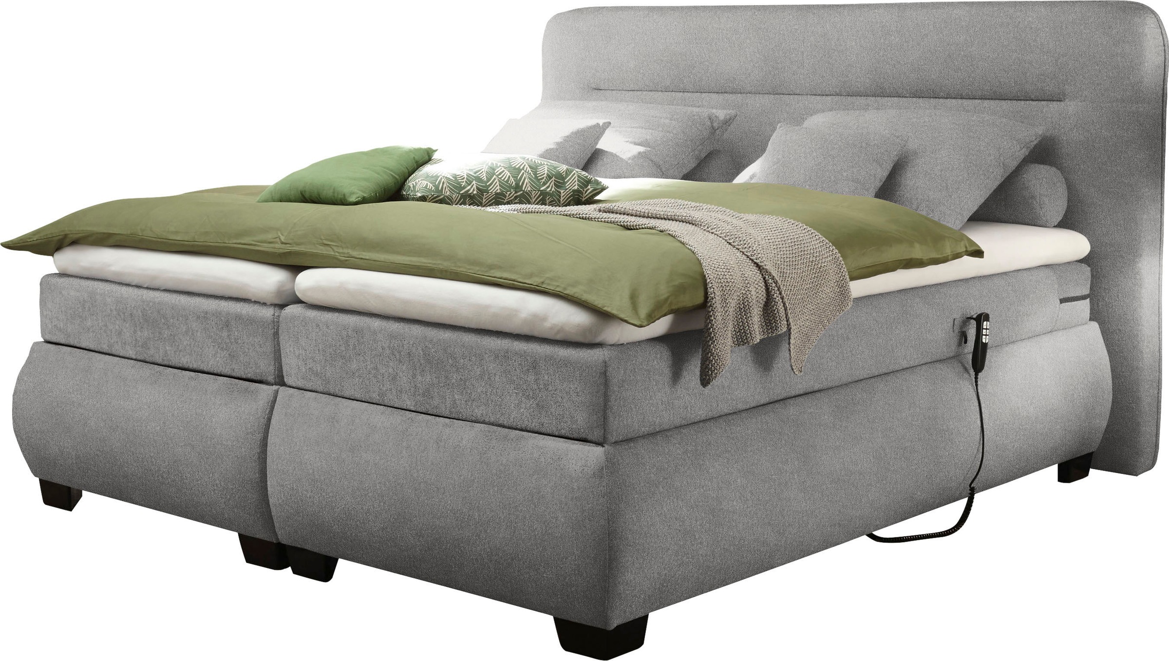 ED EXCITING DESIGN Boxspringbett "Evolution", inkl. Motor und Topper günstig online kaufen