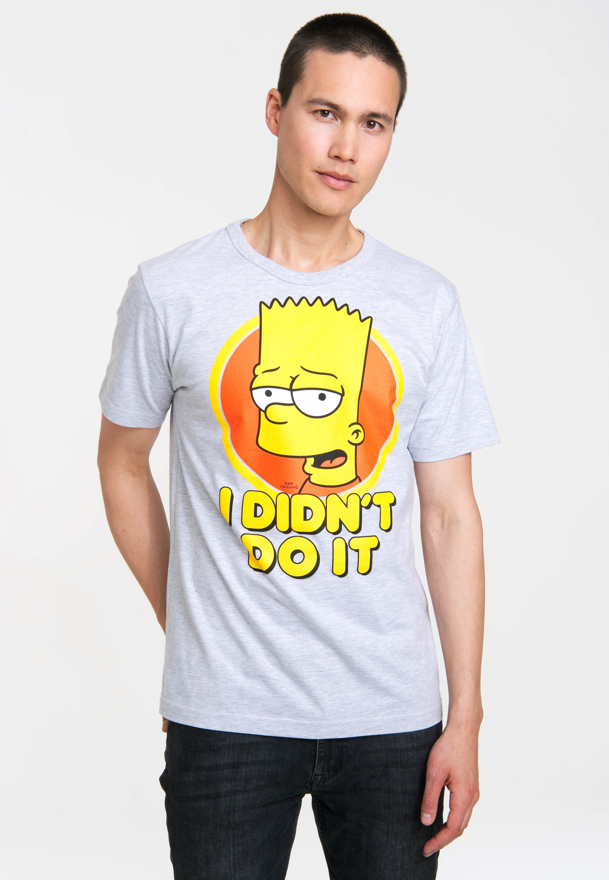 LOGOSHIRT T-Shirt »Bart - I Didn`t Do It - The Simpsons«, mit lustigem Print