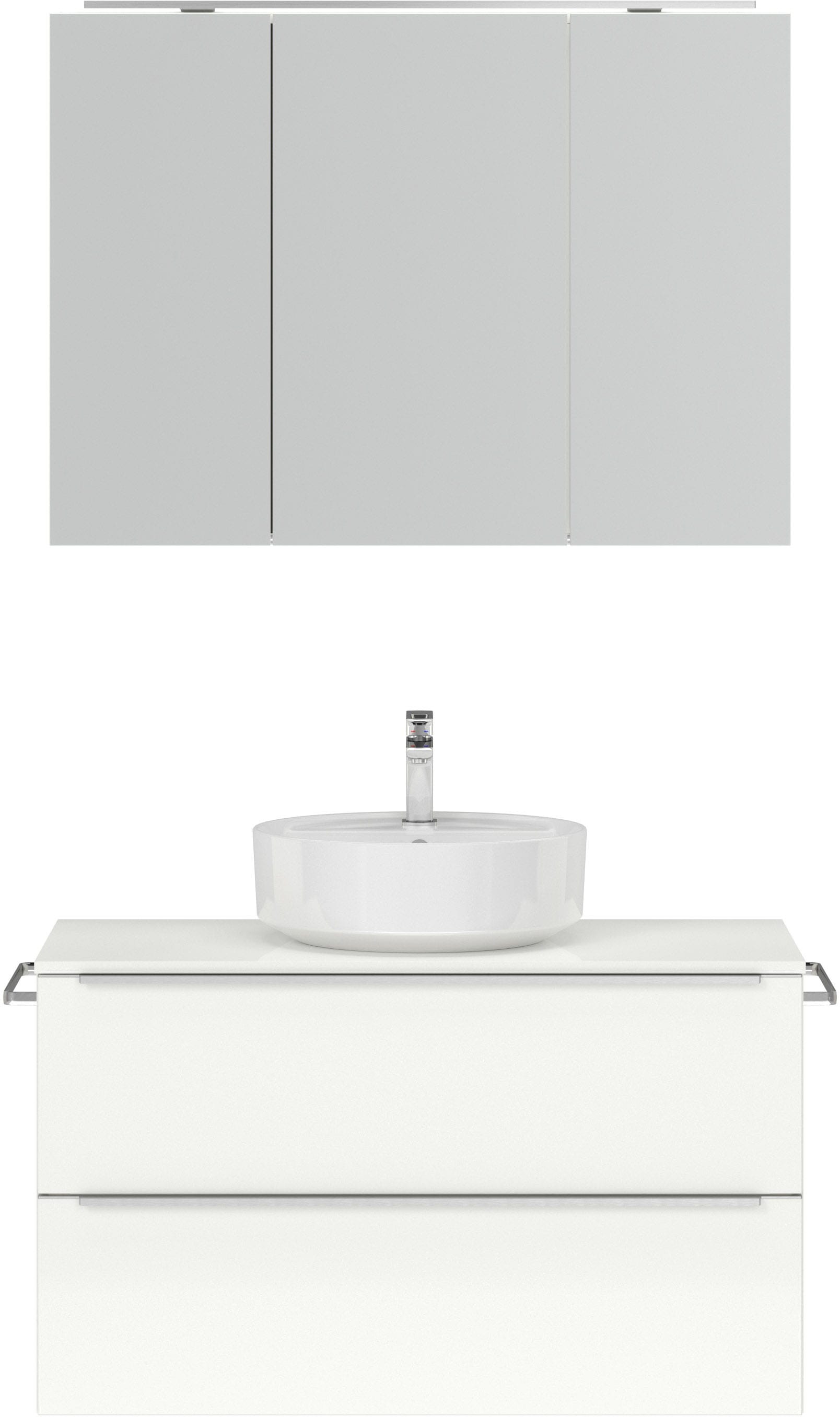 nobilia "Alvene" vormontiert, mit Soft-Close, 2 Stk. tlg.