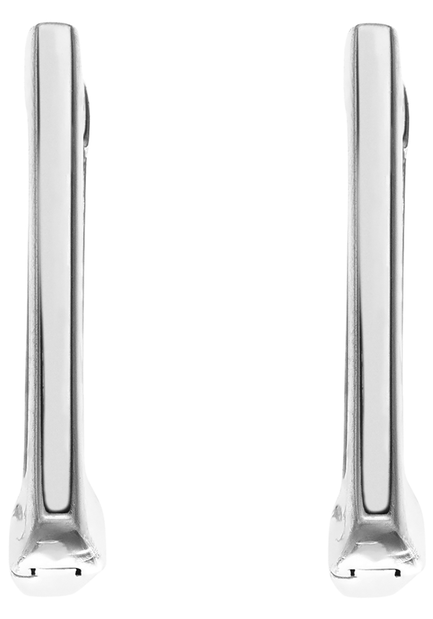 JOBO Paar Creolen »Quadrat« Edelstahl 18 mm