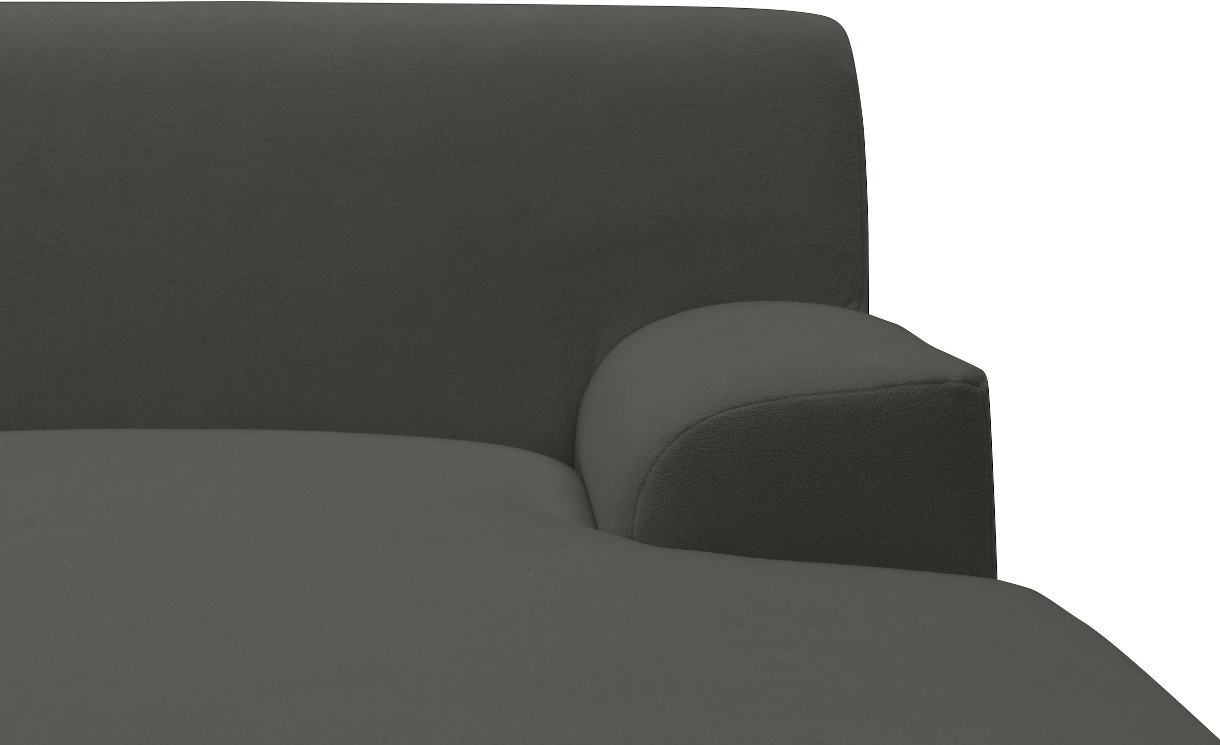 INOSIGN Ecksofa »Turah 2, L-Form, in Cord u. wasserabweisender Microfaser, Federkern«, B/T/H: 241/146/79 cm, incl. Zierkissen, wahlweise mit Bettfunktion