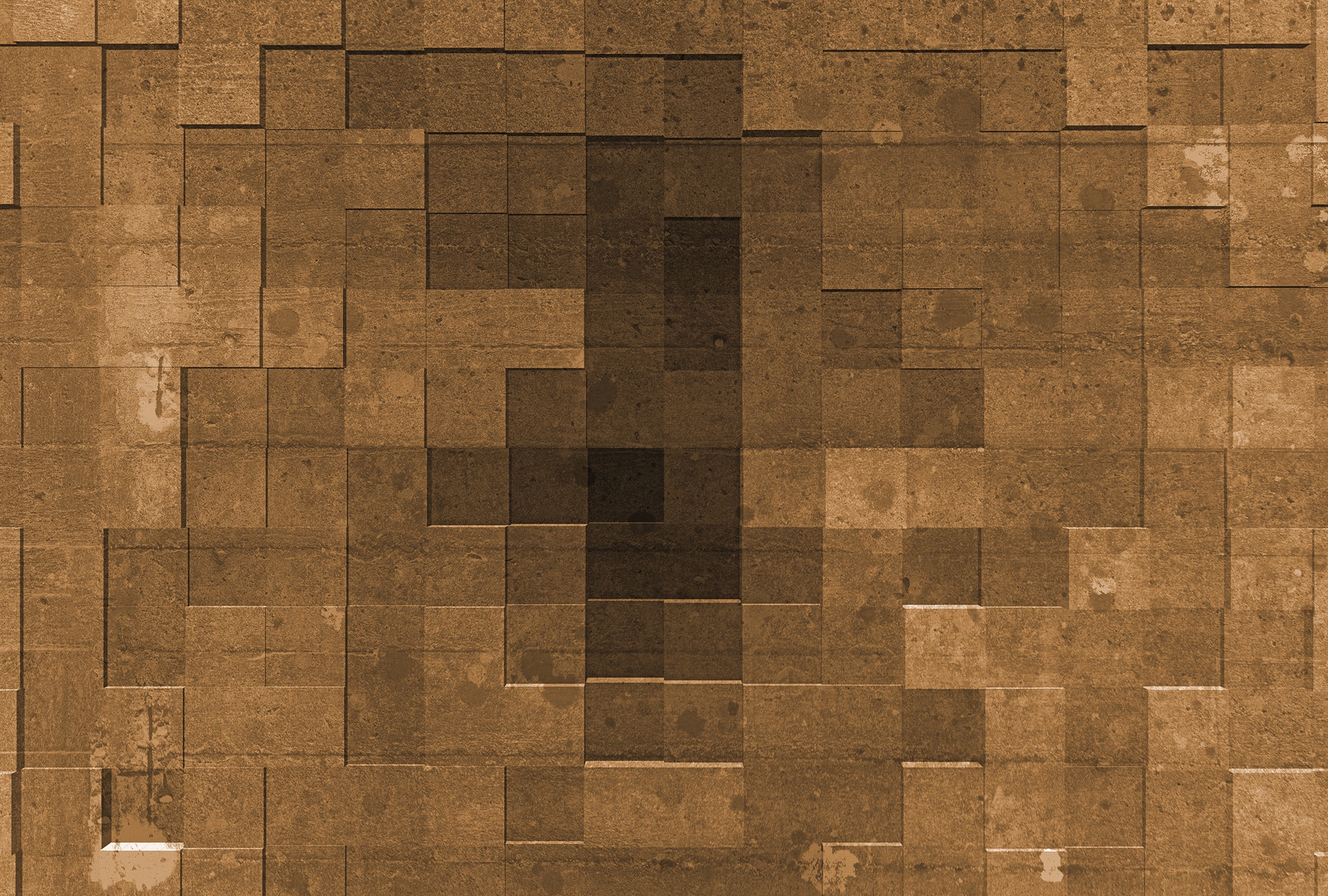 Architects Paper Fototapete "Atelier 47 Mosaic Tiles 1" geometrisch glatt Vlies, Wand, Schräge, Decke