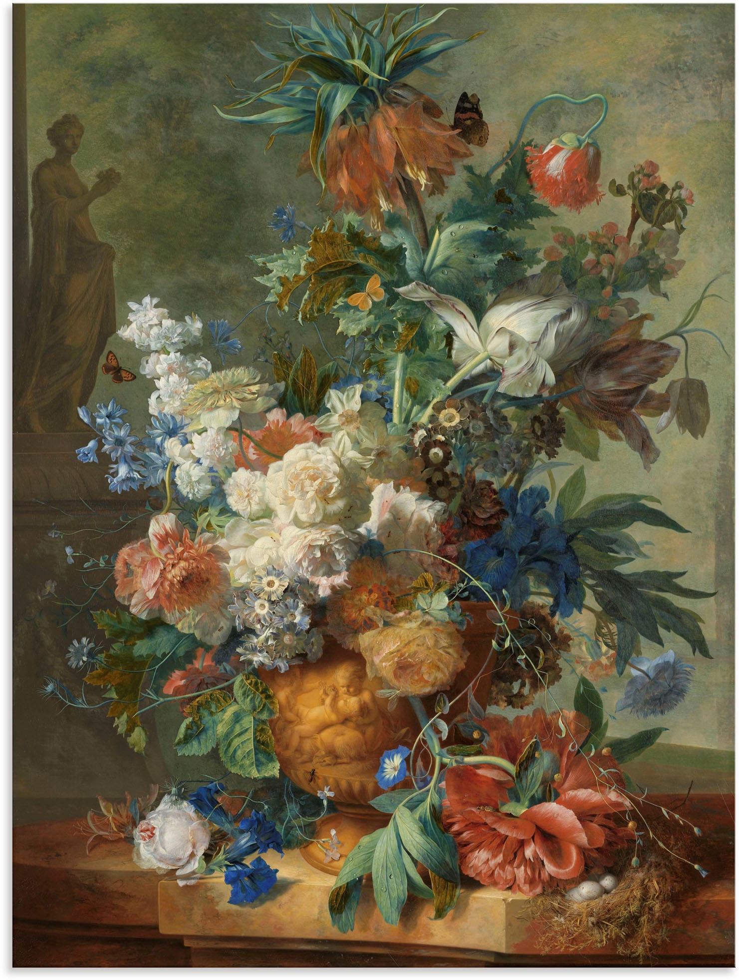 Artland Wandbild »Blumenstillleben. 1723«, Arrangements, (1 St.), als Poster in verschied. Größen