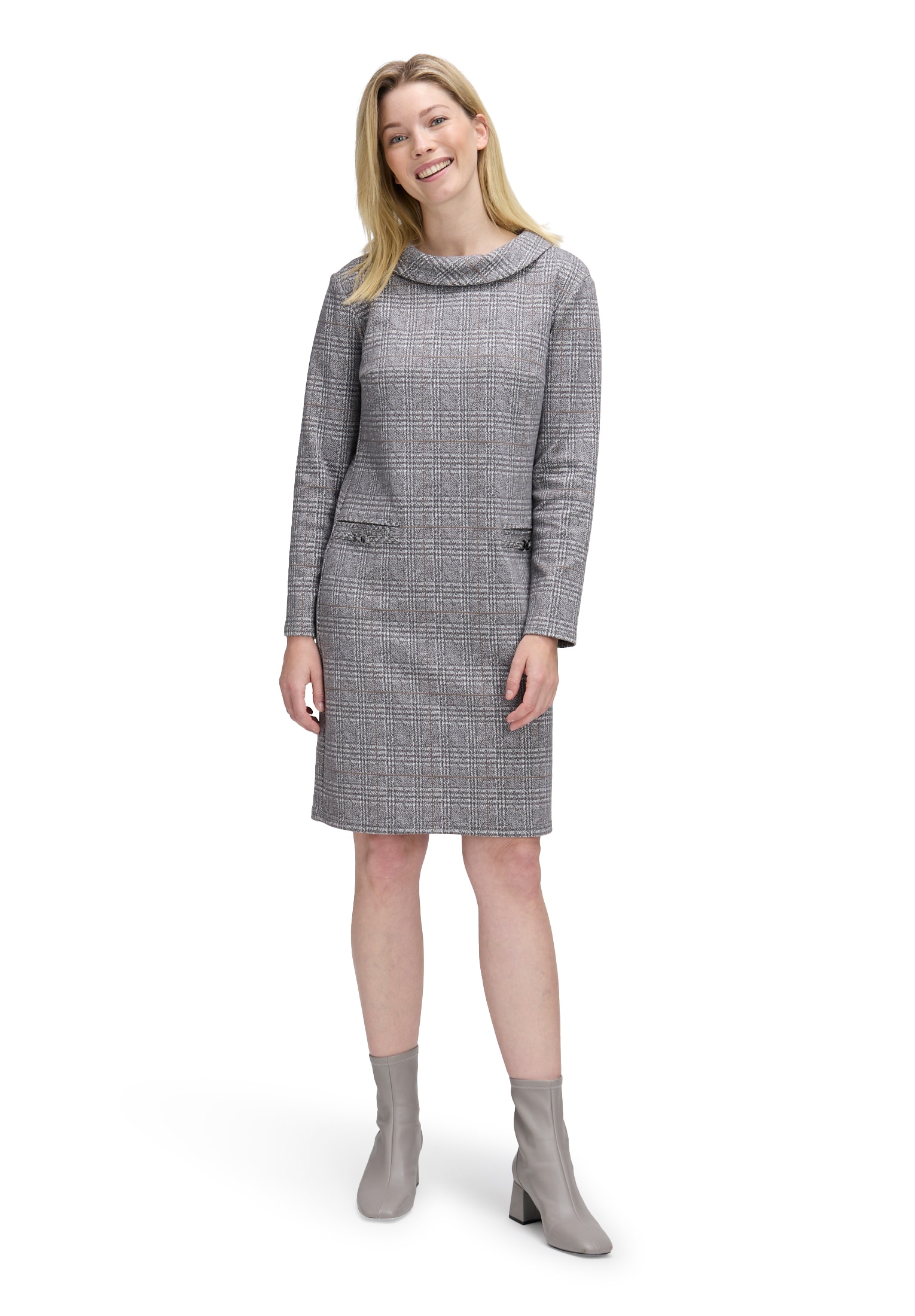 Betty Barclay Sweatkleid »Betty Barclay Damen Sweatkleid mit Kragen«