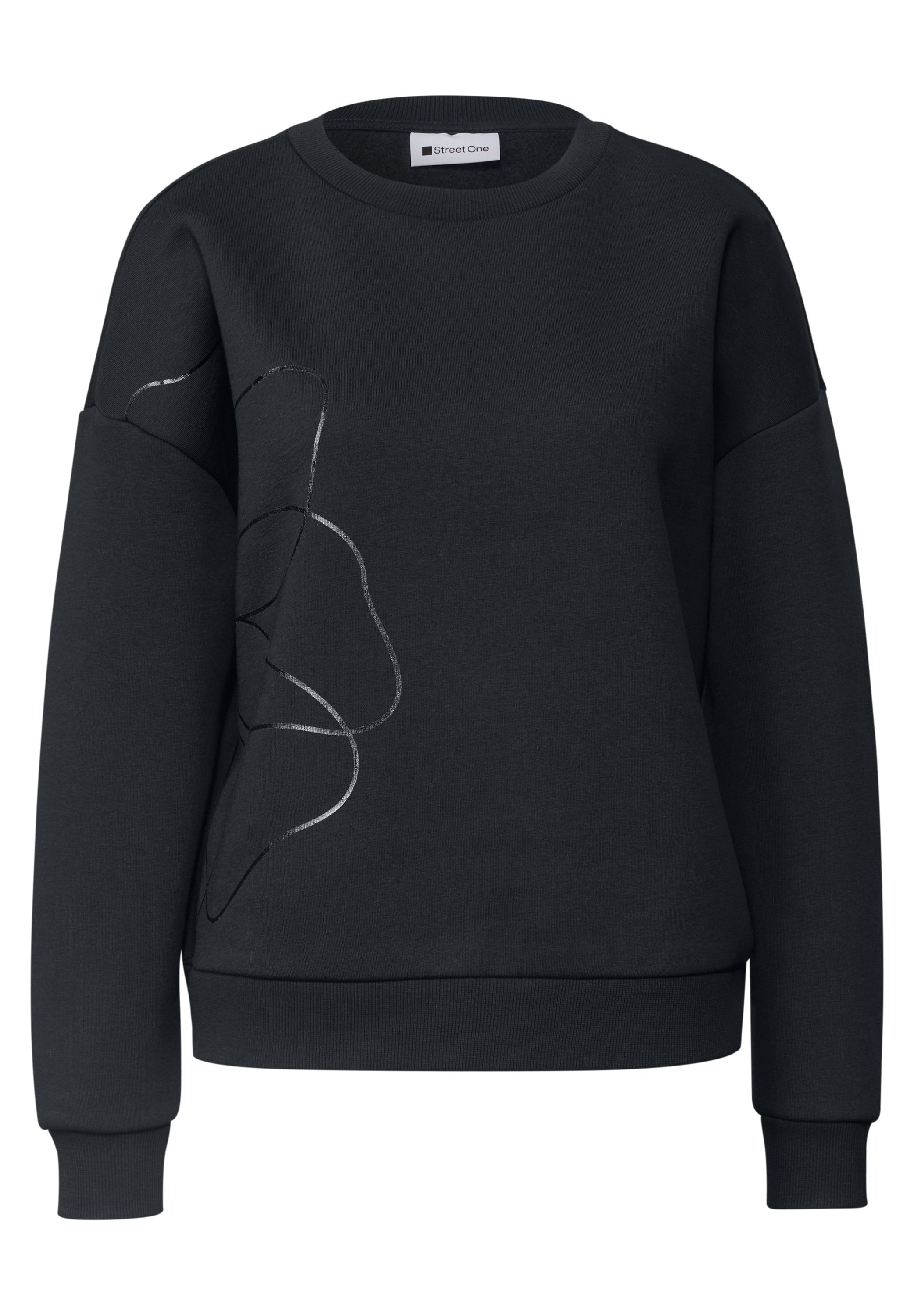 STREET ONE Sweatshirt , mit dekorativem Folien-Print
