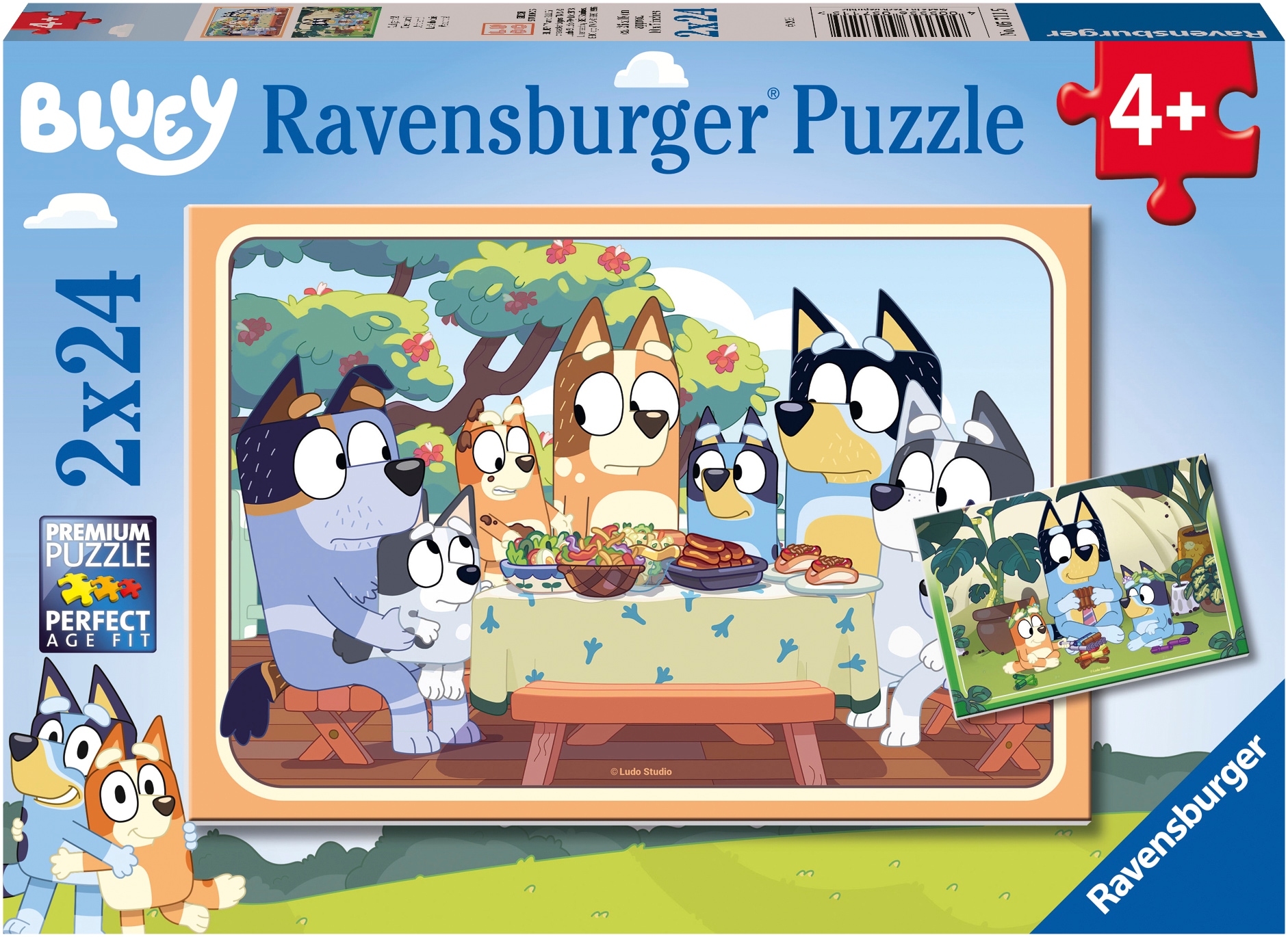 Ravensburger Puzzle »Bluey, Auf geht's!«, Made in Europe, FSC® - schützt Wald - weltweit