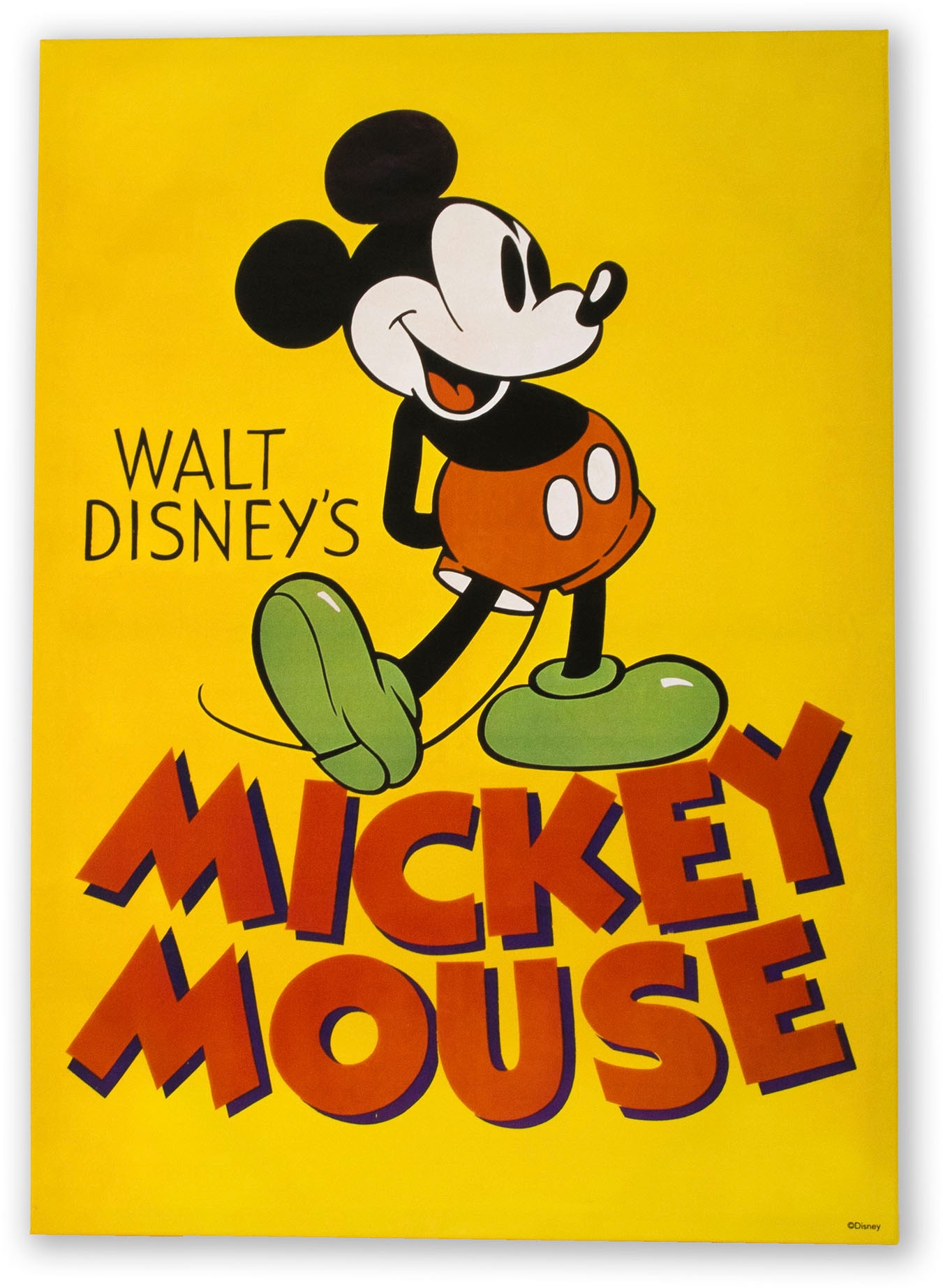 Disney Leinwandbild »Mickey St.) kaufen Retro«, | (1 BAUR