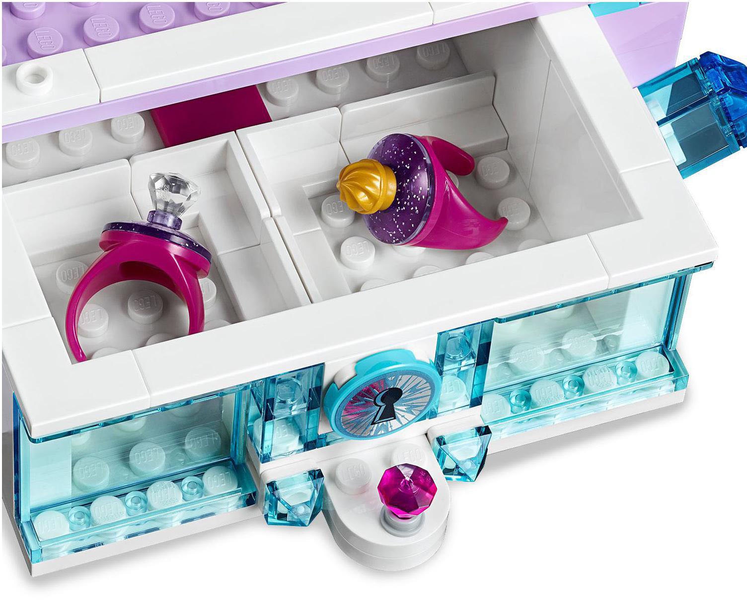 LEGO® Konstruktionsspielsteine »Elsas Schmuckkästchen (41168), LEGO® Disney Princess«, (300 St.)