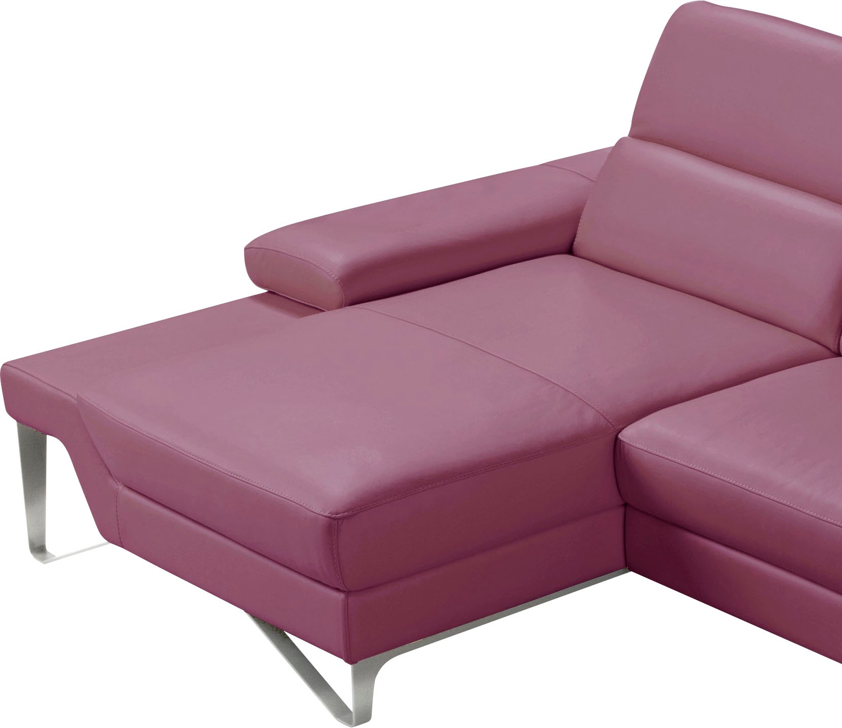 Thumbnail - Egoitaliano Ecksofa "Princess, elegantes Designsofa mit erstklassigem Sitzkomfort, L-Form", mit Recamiere, inkl. Kopftei...