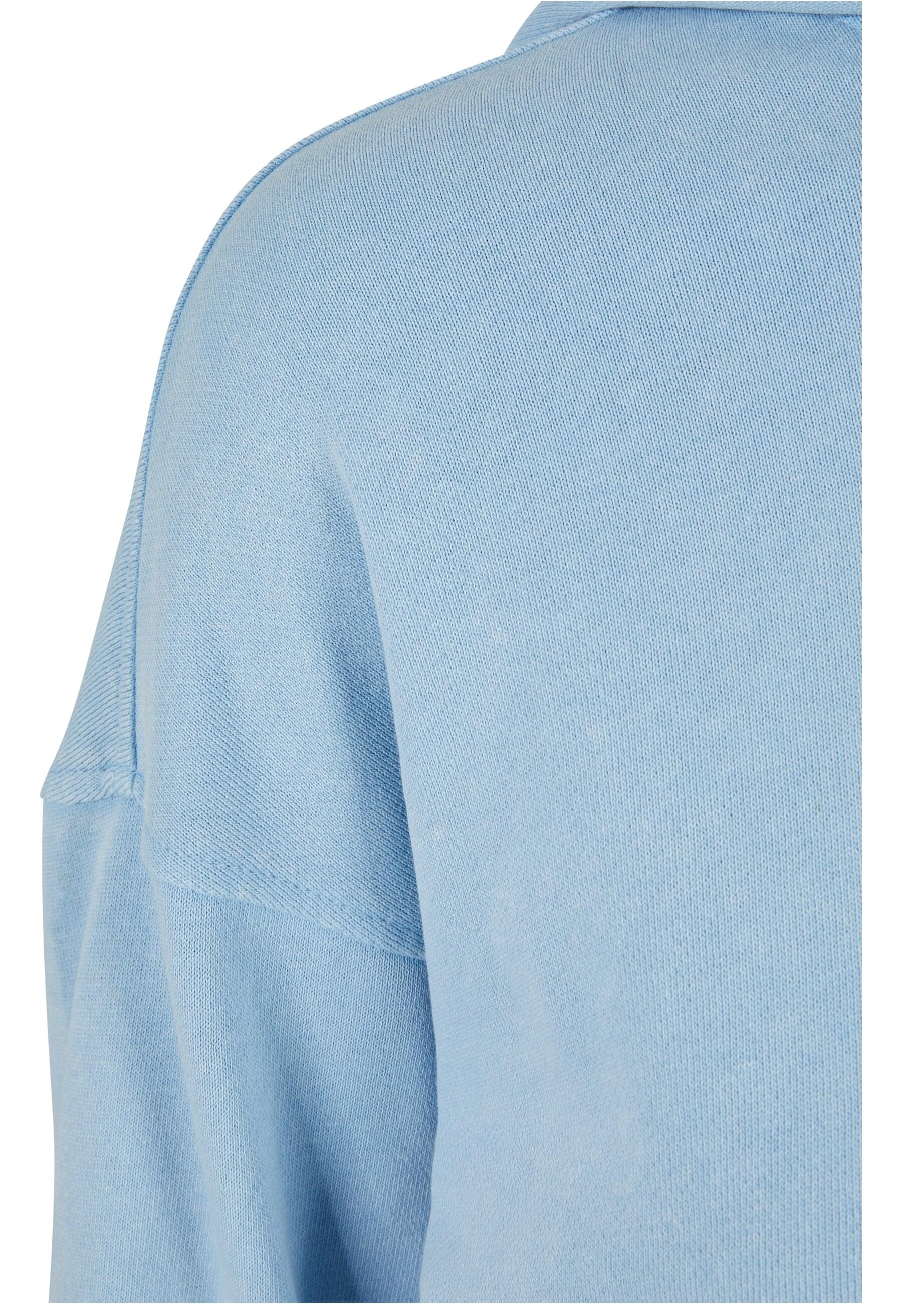 URBAN CLASSICS Kapuzenpullover »Urban Classics Damen Ladies Short Flower Embroidery Terry Hoody«, (1 tlg.)