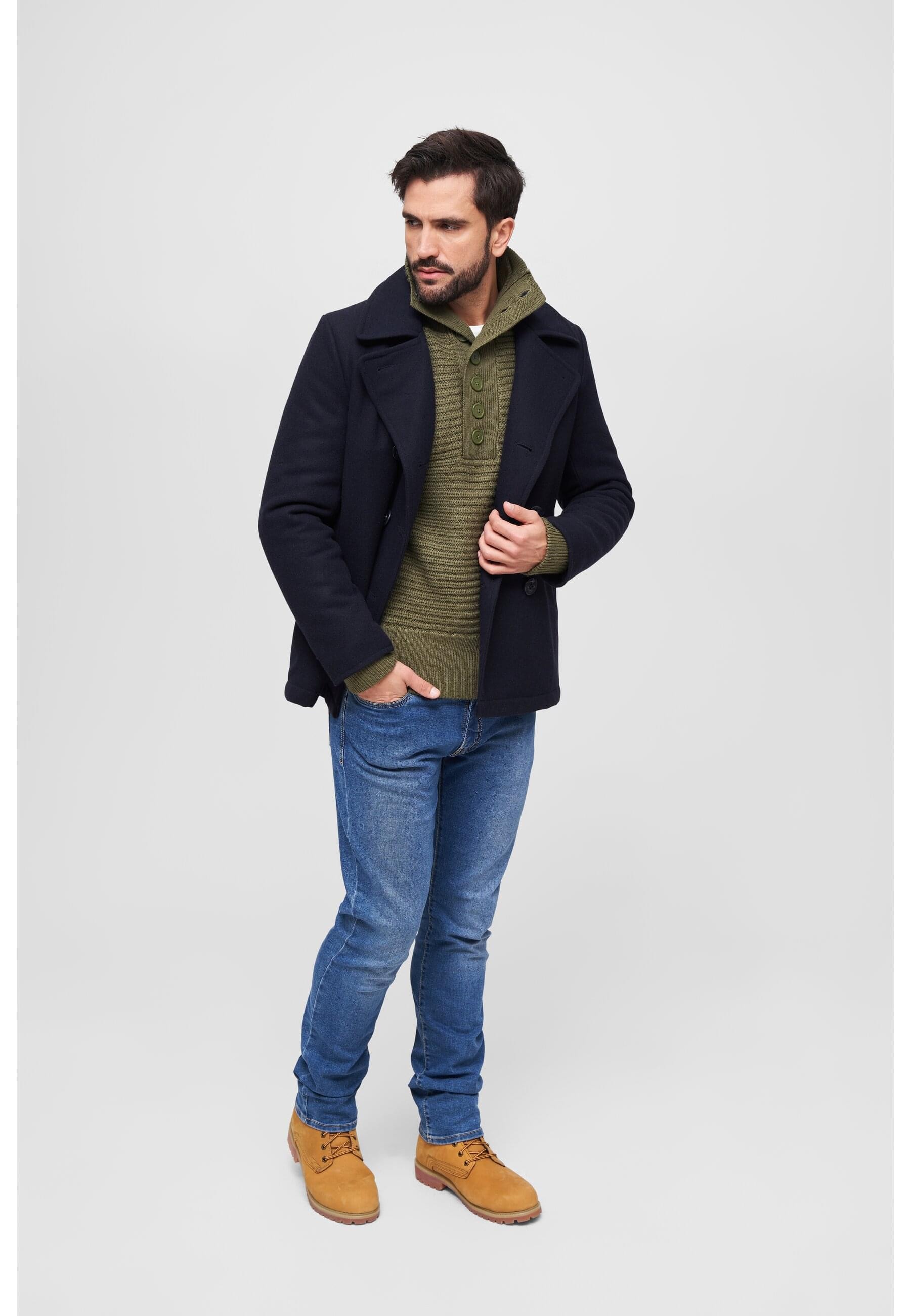 Brandit Wintermantel »Brandit Herren Pea Coat«