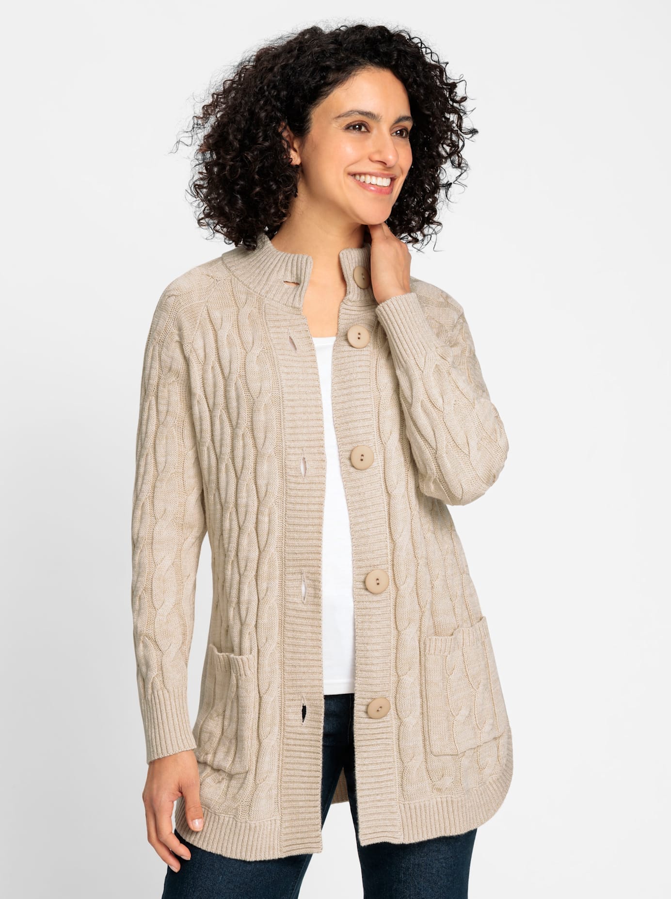 Inspirationen Longstrickjacke