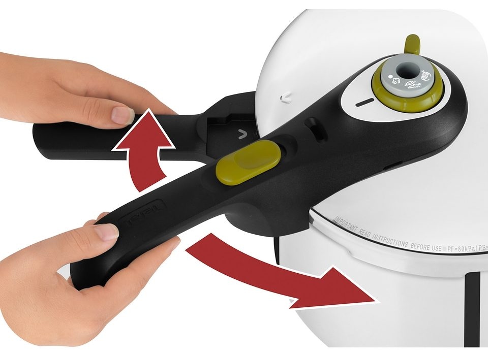 Tefal Schnellkochtopf »Secure 5 Neo, Dampfkochtopf Induktion, Fassungsvermögen 6L«, Edelstahl, (1 tlg.), 5-fach Sicherheitssystem, geeignet für alle Herdarten, P25307