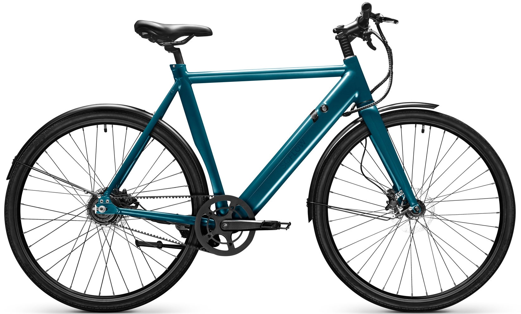 soflow E-Bike "SO Bike", Pedelec für Damen u. Herren, Carbon Drive Riemen-Antriebssystem
