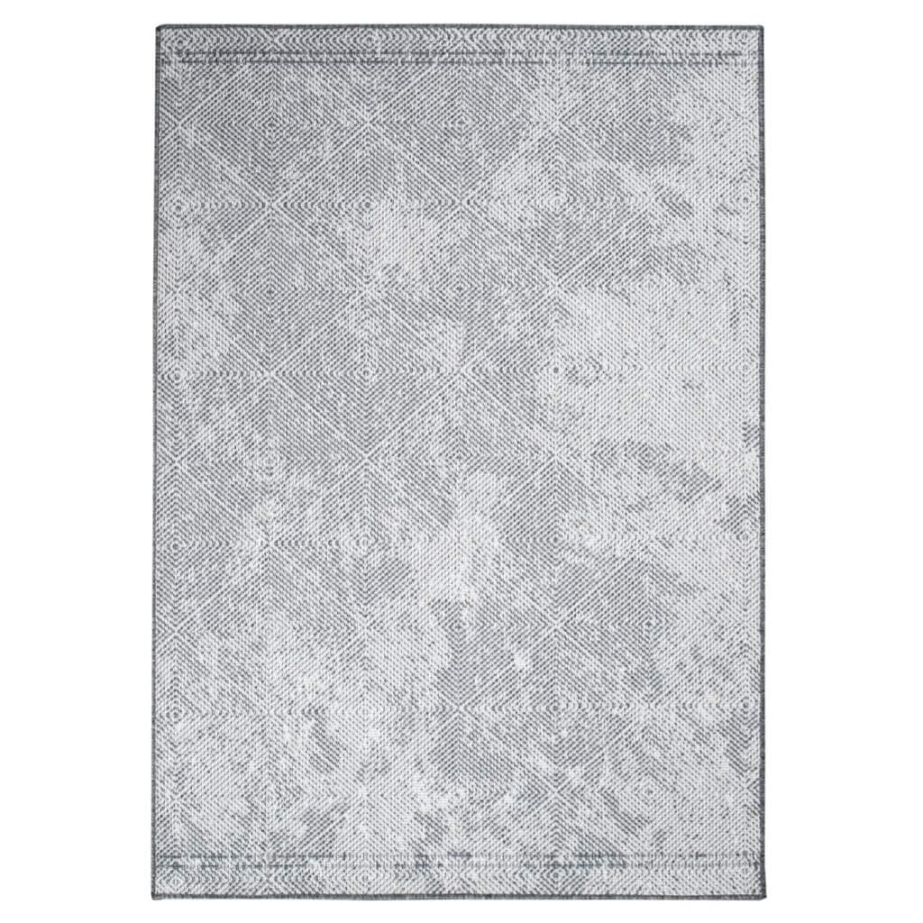 Carpet City Outdoorteppich »DUO RUG 5845«, rechteckig, 5 mm Höhe, Wendeteppich Wetterfest In- & Outdoor, Balkon, Terrasse, Wohnzimmer