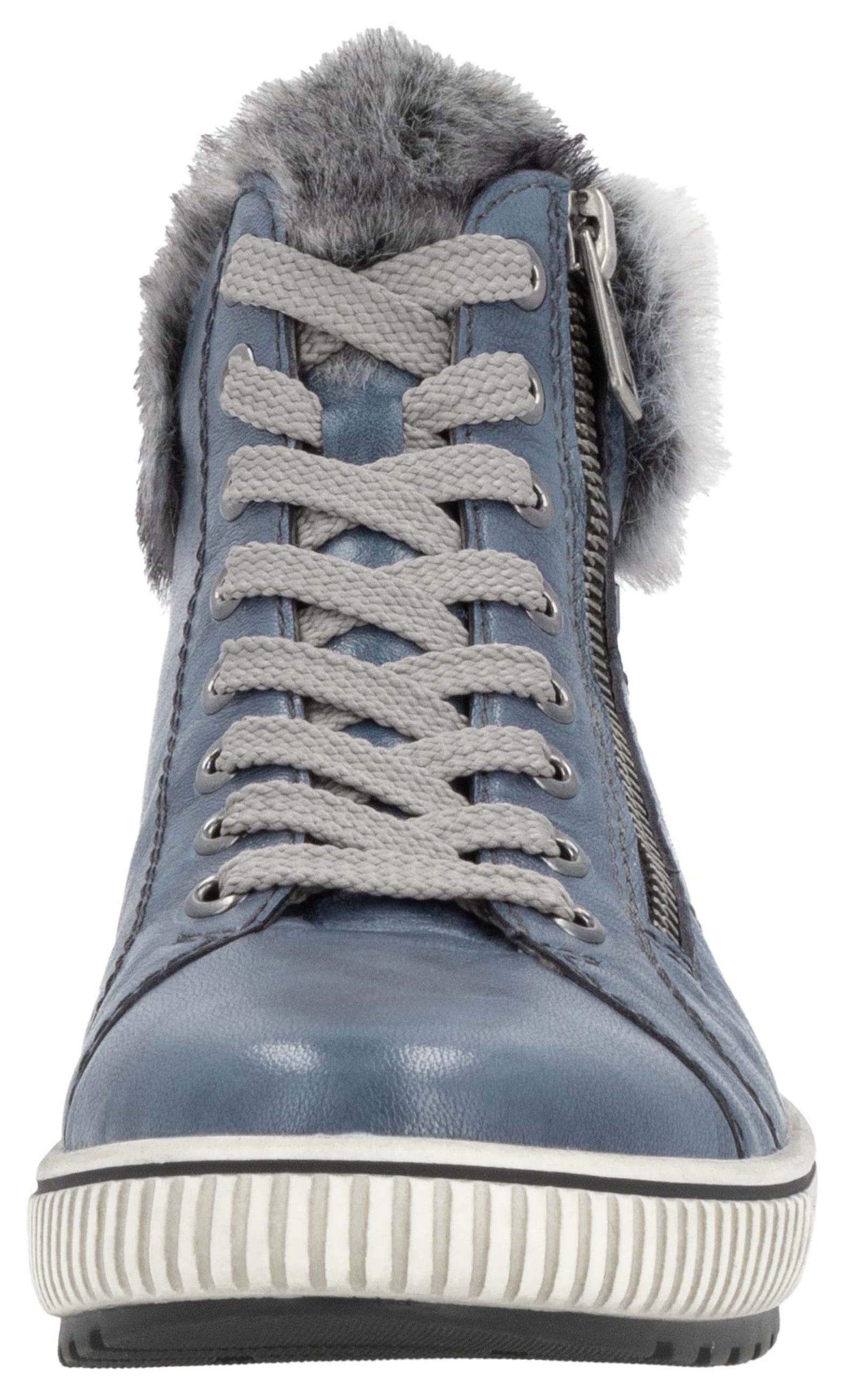 Remonte Winterboots, Plateau, Outdoorschuh Schnürboots mit wasserabweisender TEX-Membran