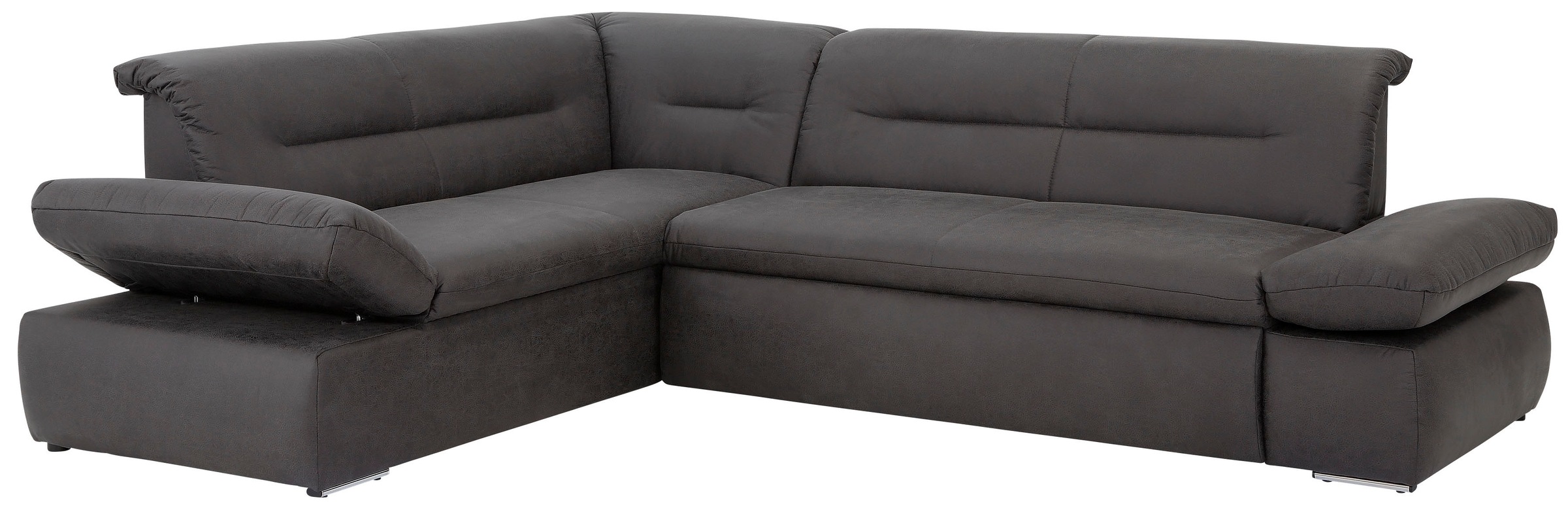 INOSIGN Ecksofa »Avesa L-Form«, Wahlweise mit Arm- und Bettfunktion, B/T/H: 275/211/80 cm