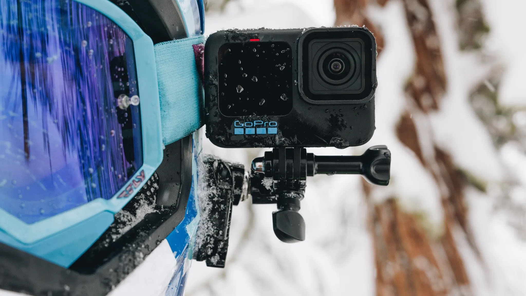 GoPro Action Cam-Halterung »Helmet Front + Side Mount«