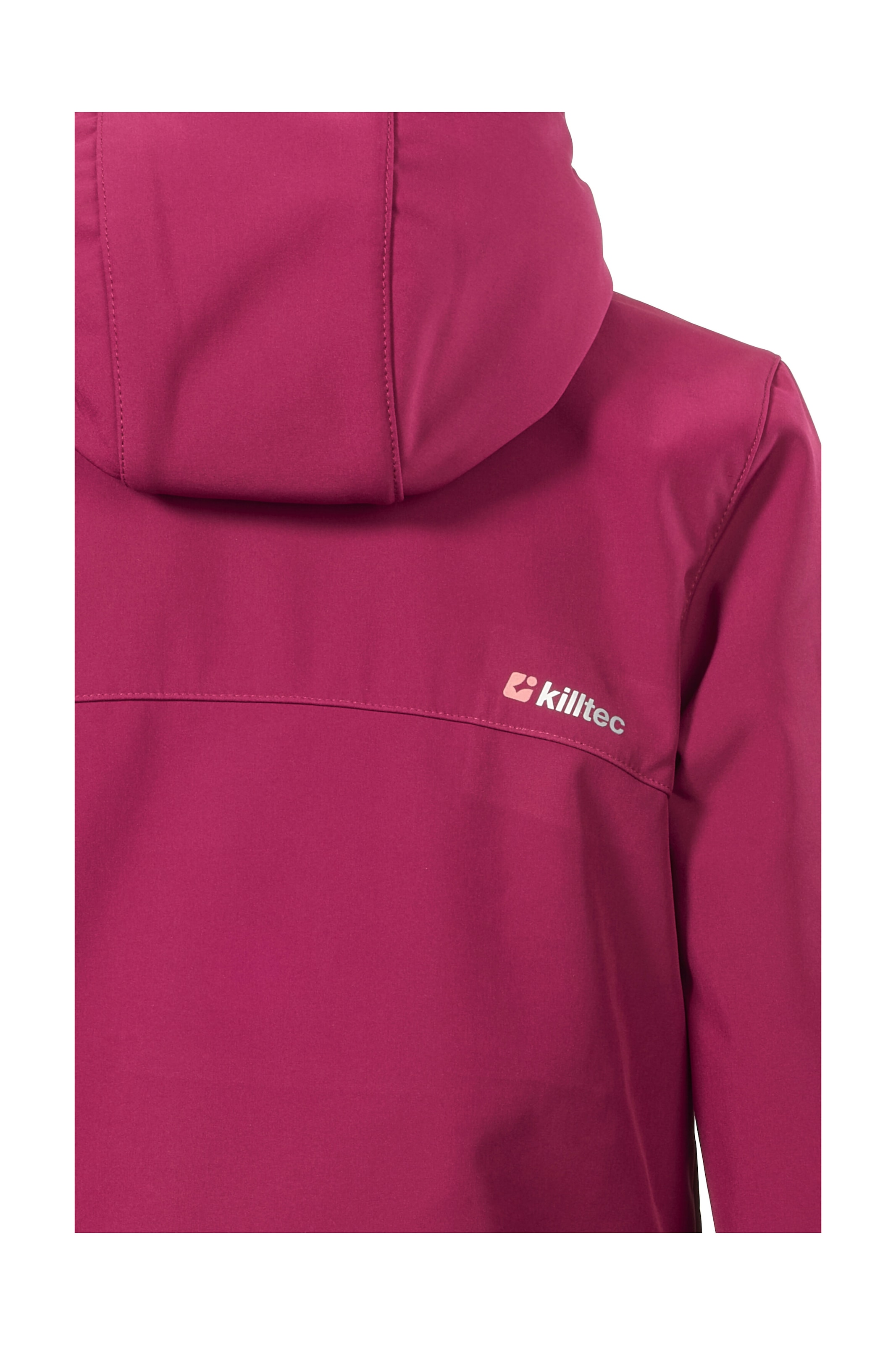 Killtec Softshelljacke »Girls Softshelljacke«, Wasserabweisend, verstellbare Kapuze u Ärmel, Fleece-Innenfutter