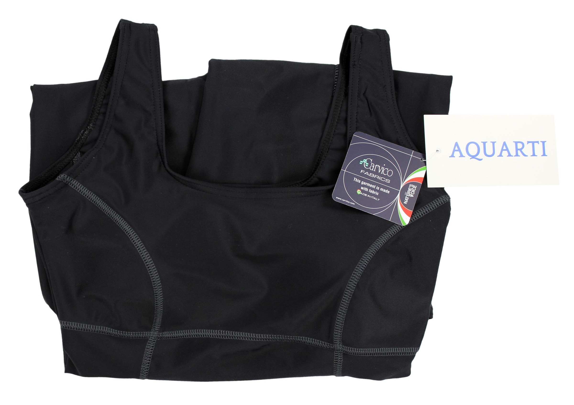 AQUARTI Badeanzug »Badeanzug Aquarti Damen Schwimmanzug mit Bein Geschlossener Rücken«