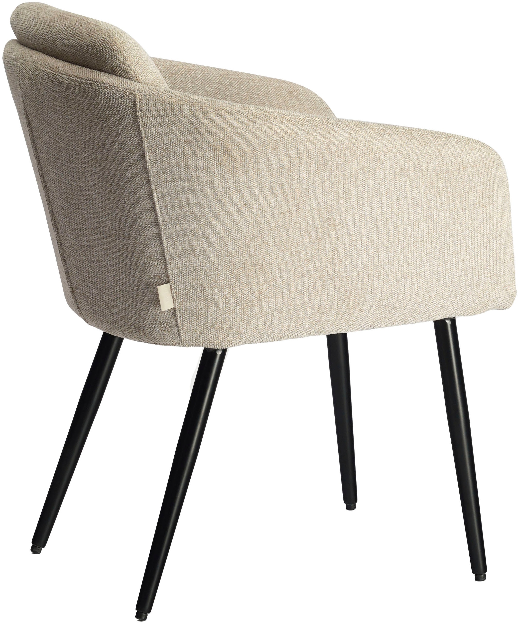 LeGer Home by Lena Gercke Esszimmerstuhl »Fleur, TOPSELLER!, OTTOs Choice« (Set) 2 Stk.Strukturstoff, ergonomisches Design, gesteppte Rückenlehne