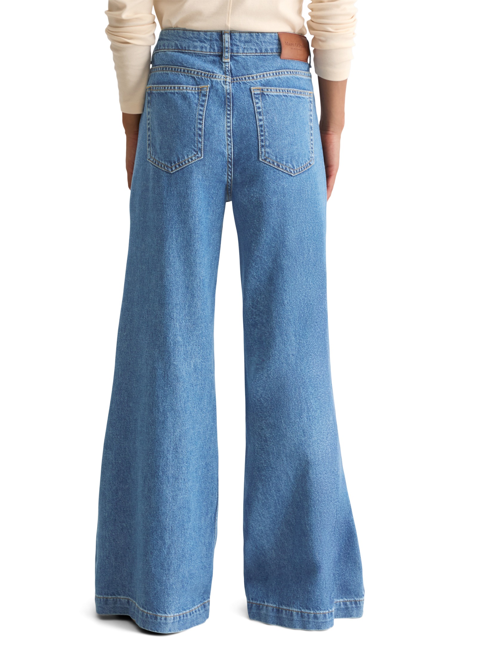 Thumbnail - Marc OPolo Weite Jeans "aus softem Lyocell-Baumwolle-Mix"