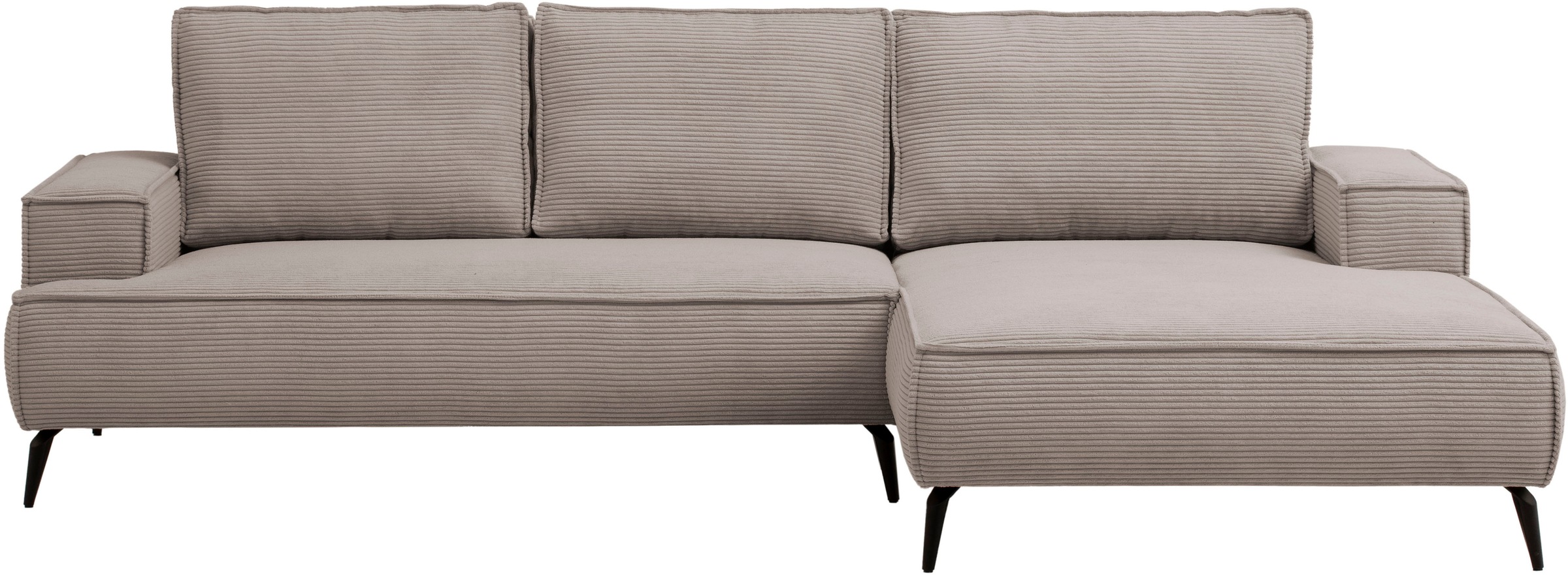 andas Sitzgruppe »TVINNU, Polsterecke L-Form, Schlaffunktion, mit Hocker«, (Set, 2 tlg.), stellbar zum Schlafsofa (Krokodilverbinder)